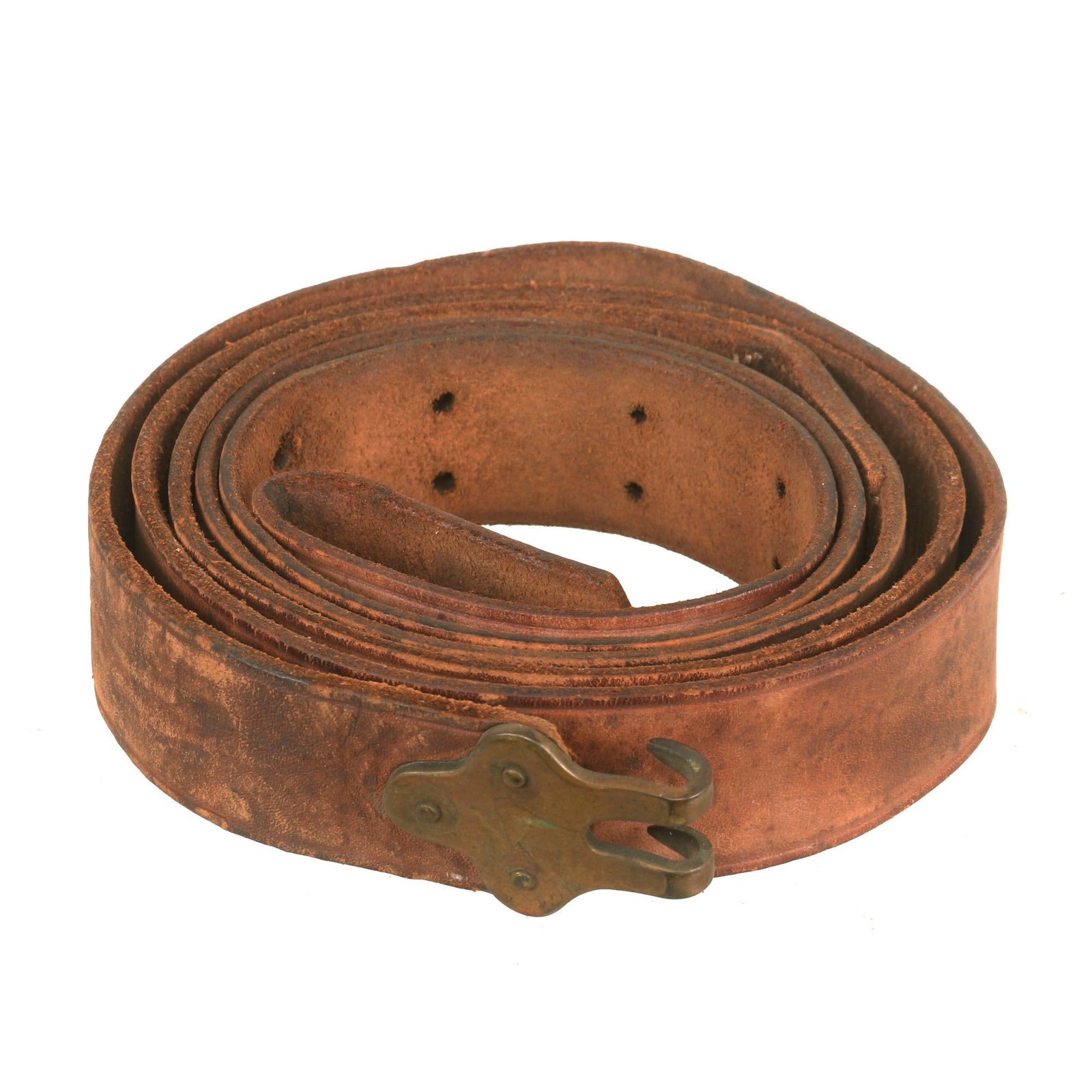 Buy Original U.S. M1887 Springfield Trapdoor or Krag Rifle Leather Sling | Original Firearms Antique For Sale