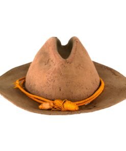 Buy Original U.S. Philippine Insurrection Era Named M1902 Star-Vented Campaign Hat with Cavalry Cord - Size 7⅛ | Original Firearms Antique For Sale