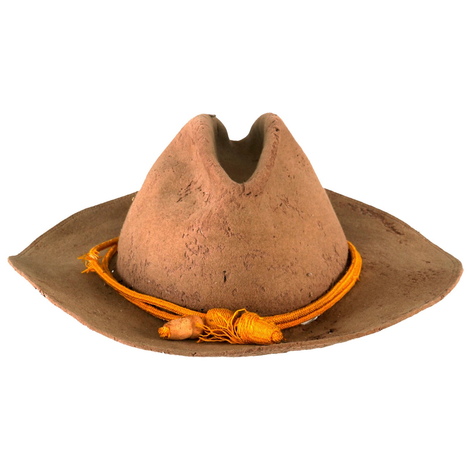Buy Original U.S. Philippine Insurrection Era Named M1902 Star-Vented Campaign Hat with Cavalry Cord - Size 7⅛ | Original Firearms Antique For Sale