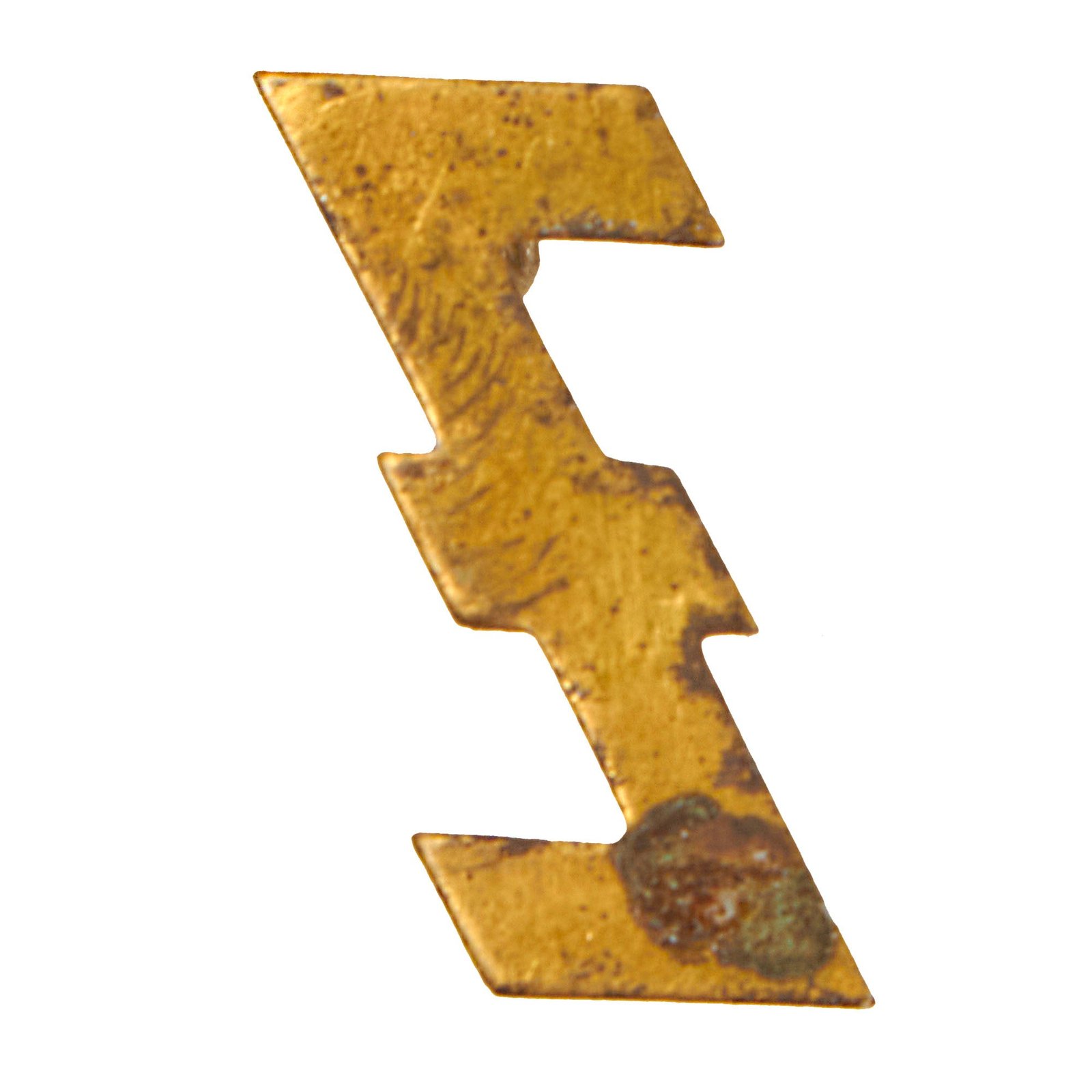 Buy Original Dutch WWII National Socialist Movement German Collaborator Organization Brass Pin - NSB | Original Firearms Antique For Sale
