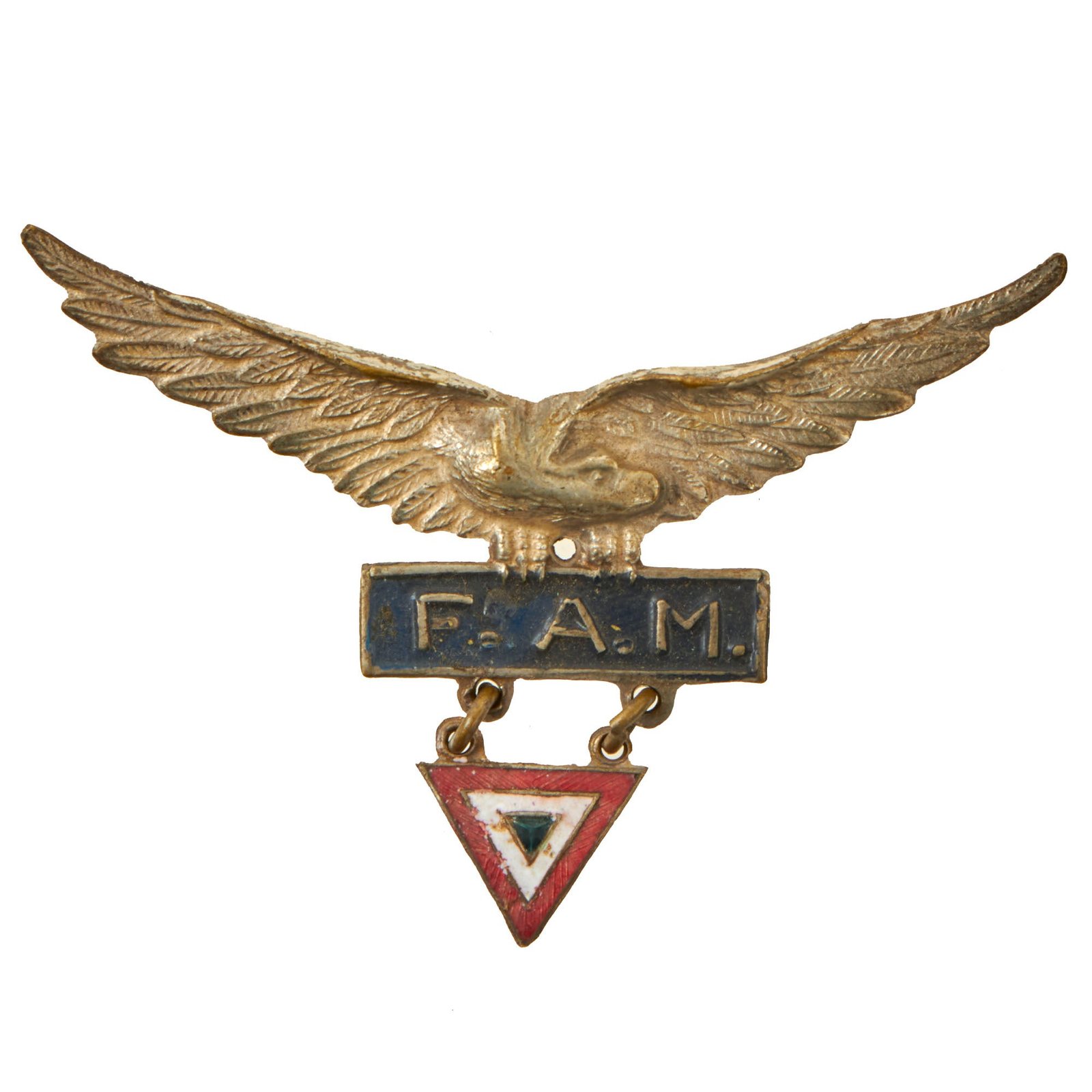 Buy Original Mexican WWII Aztec Eagles 201st Squadron Philippine-Made Pilot Wings - Only 30 Pilots Total | Original Firearms Antique For Sale
