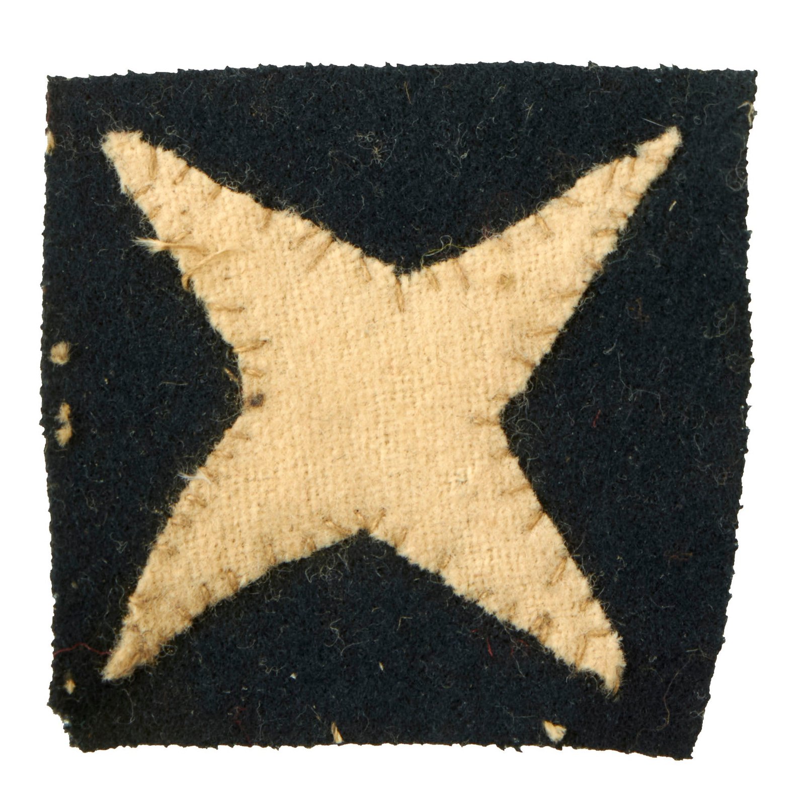 Buy Original U.S. Civil War Scarce Department of the Gulf Fabric Corps Badge | Original Firearms Antique For Sale