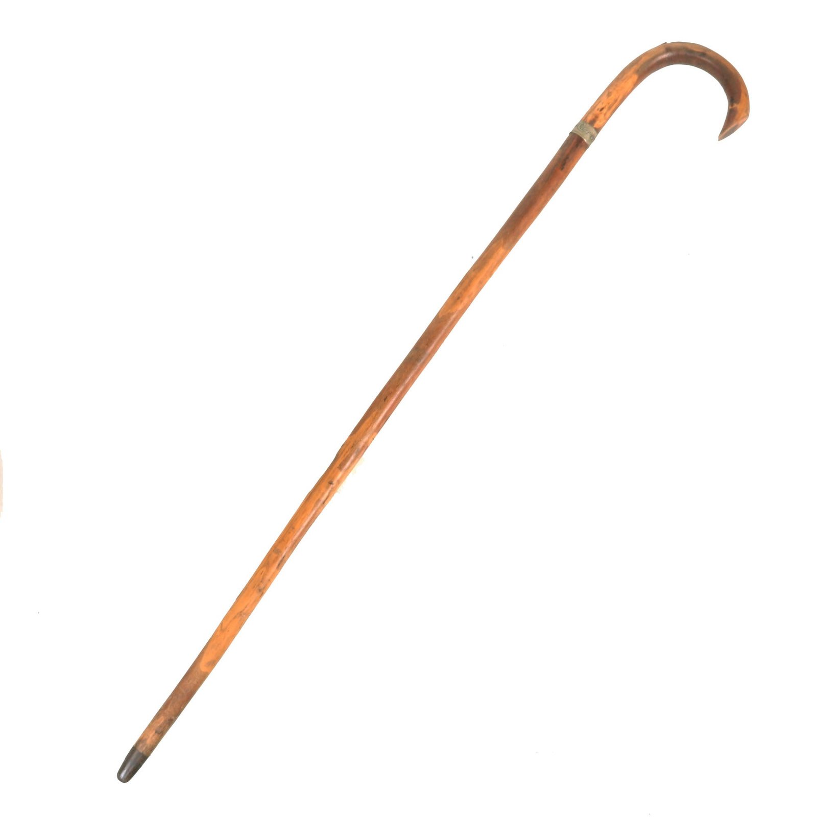 Buy Original U.S. WWI American Red Cross Cane for Wounded Soldiers with Band Dated 1918 - 37” | Original Firearms Antique For Sale
