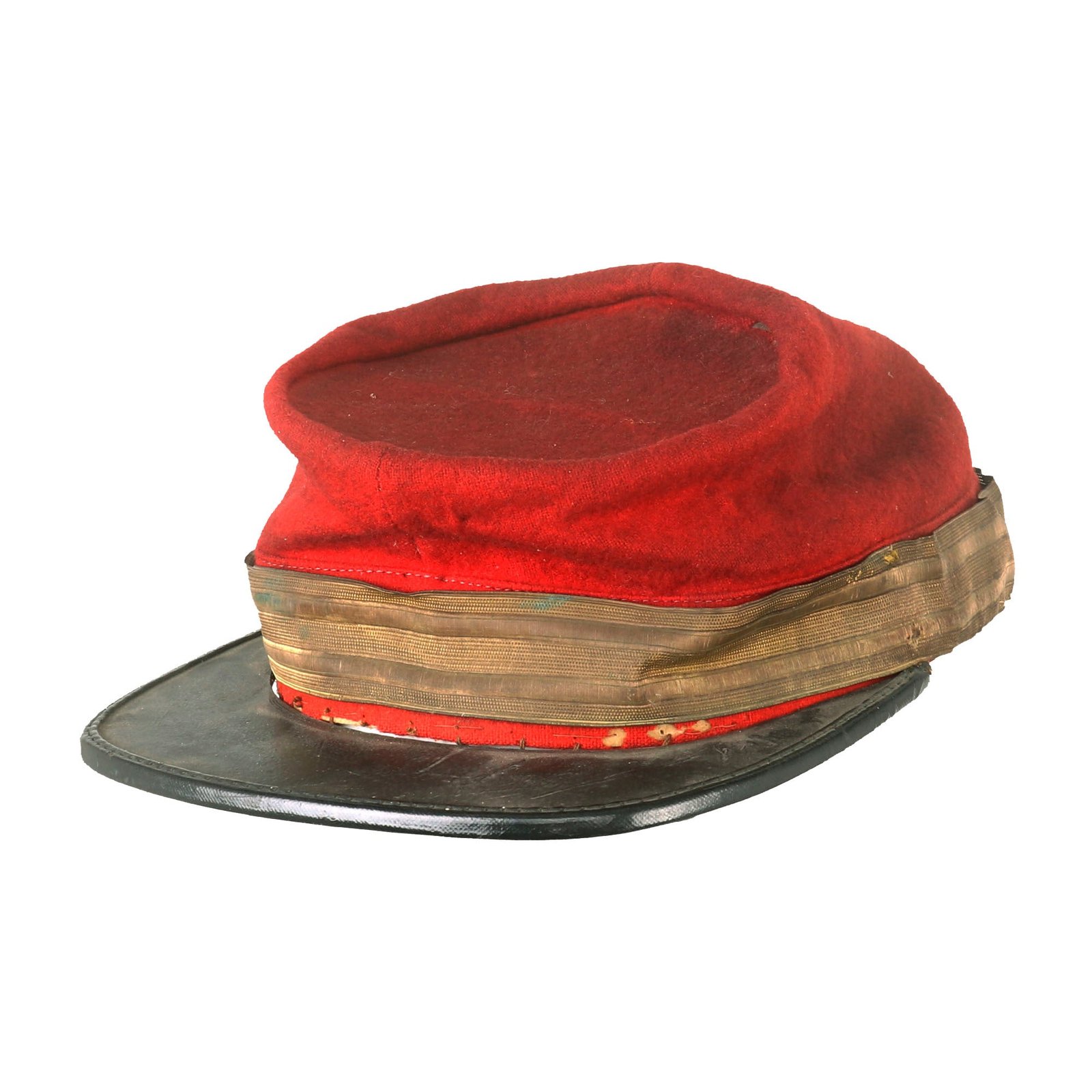 Buy Original U.S. Civil War Artillery Officer’s Private Purchase Chasseur Style Pattern Kepi - Possibly Militia or Zouave | Original Firearms Antique For Sale