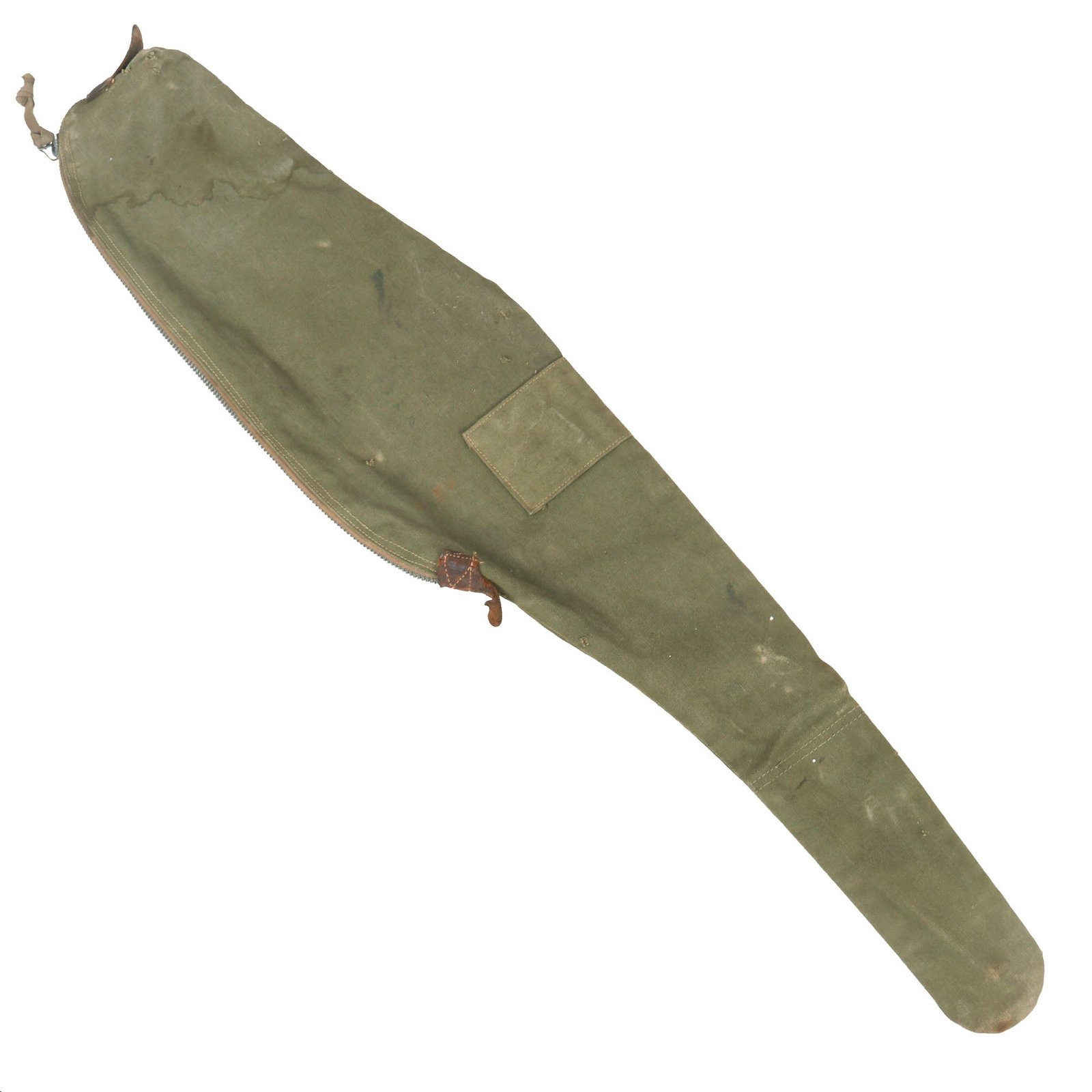 Buy Original U.S. WWII Service Used M1 Carbine Rifle Canvas Carry Case by Shane Mfg. Co. - Dated 1944 | Original Firearms Antique For Sale