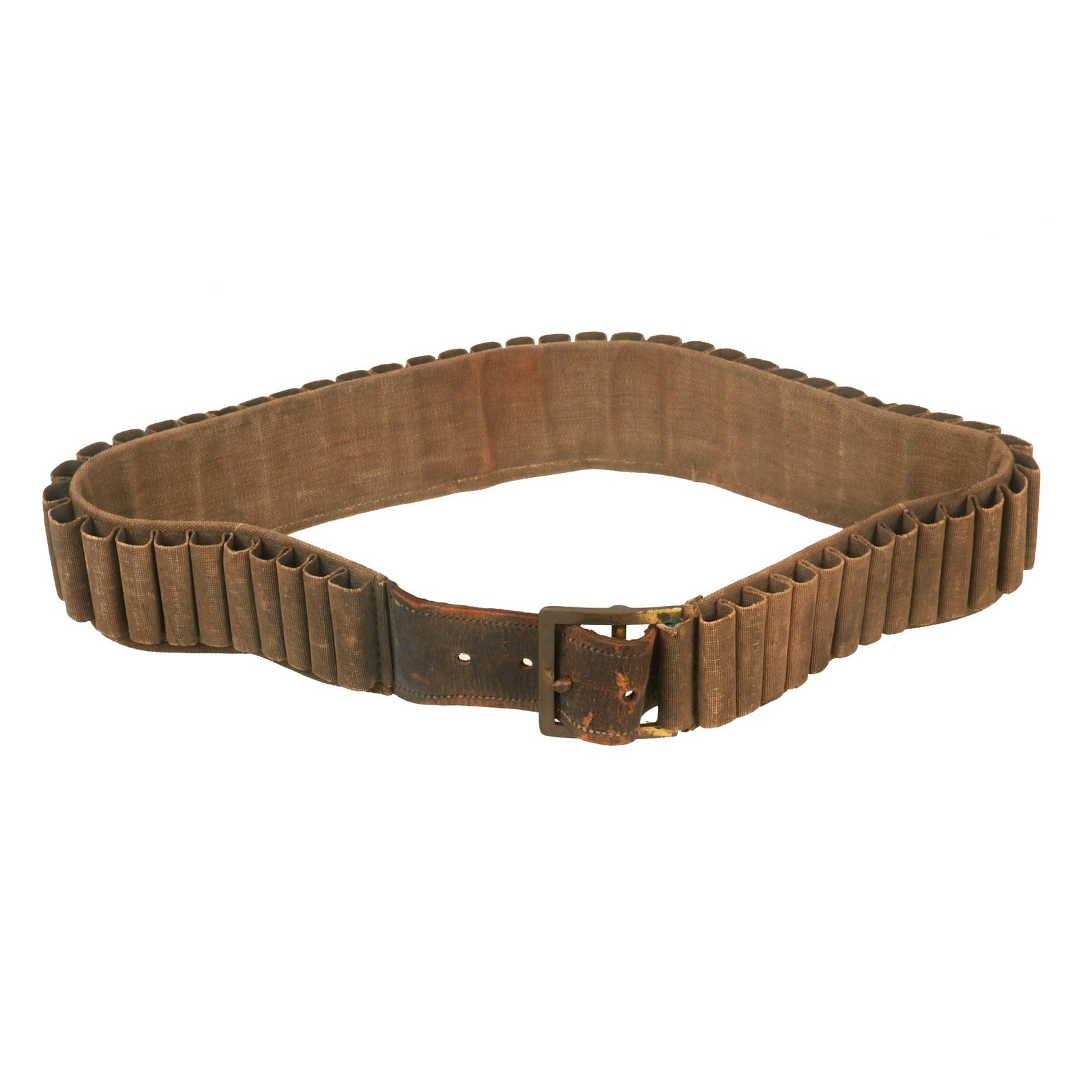 Buy Original U.S. Indian Wars M1876 Prairie Cartridge Belt for Springfield Trapdoor .45-70 by Watervliet Arsenal | Original Firearms Antique For Sale