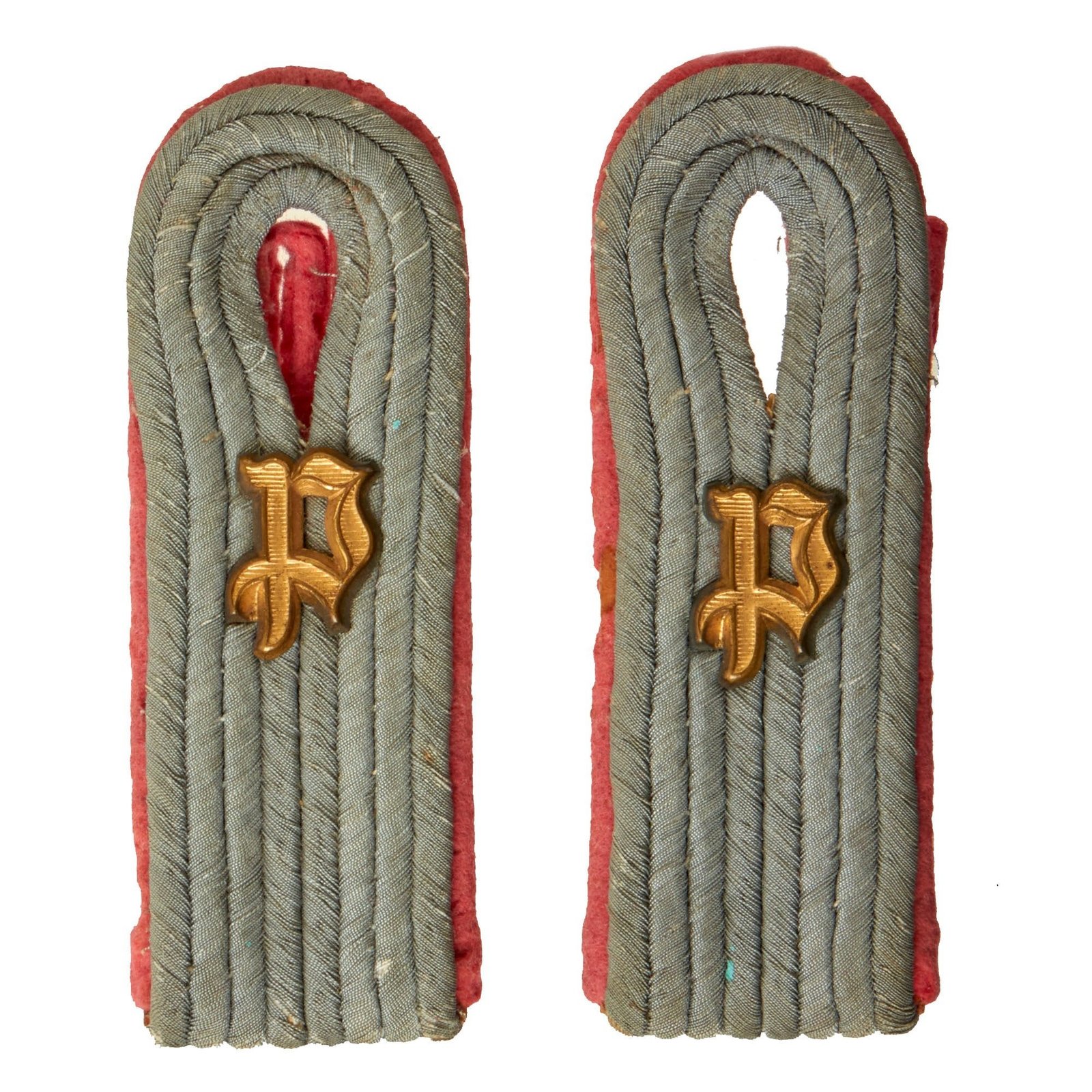 Buy Original German WWII Heer Army Panzerjäger Leutnant Officers Shoulderboards - Matched Pair | Original Firearms Antique For Sale