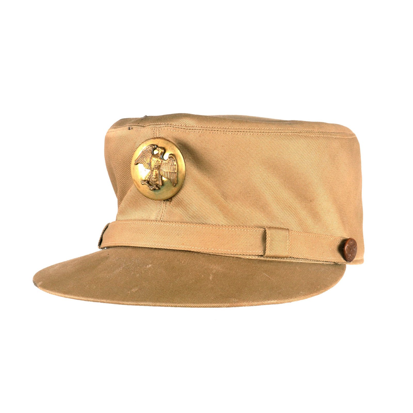 Buy Original U.S. WWII Early War “Summer Khaki” Women's Army Corps WAC Hobby Hat - Named McNiece | Original Firearms Antique For Sale