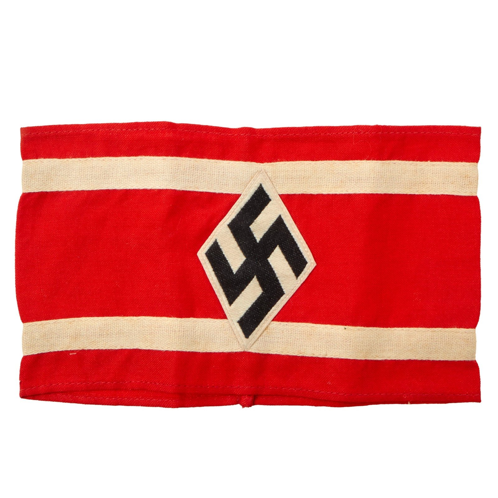 Buy Original German WWII HJ National Socialist Youth Organization Student League Member Armband with RZM Tag - NSDStB | Original Firearms Antique For Sale