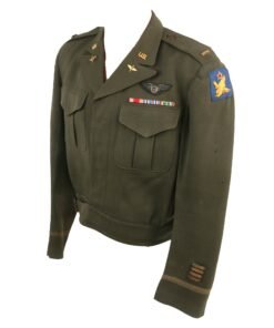 Buy Original U.S. WWII 2nd Army Air Corp Navigator’s Officers Ike Jacket with Bullion Insignia by Brooks Brothers of New York | Original Firearms Antique For Sale