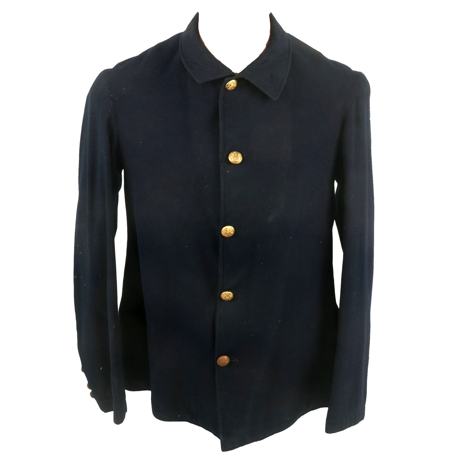 Buy Original U.S. Spanish American War 4th Regiment Pennsylvania Infantry Identified M1883 Sack Coat / Fatigue Blouse with Captured Spanish Button | Original Firearms Antique For Sale