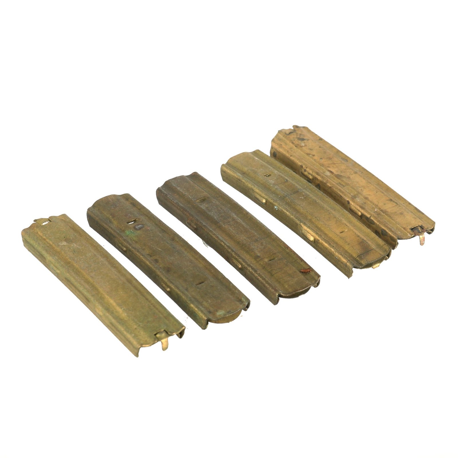 Buy Original U.S. WWI M1903 Springfield & M1917 Enfield Rifle 5 Round .30-06 Stripper Clip - Lot of Five (5) | Original Firearms Antique For Sale