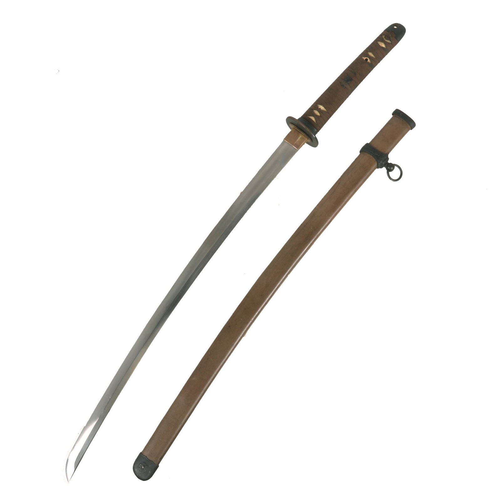 Buy Original WWII Japanese Army Officer P-1944 Rinji Seikishi Shin-Gunto Katana Sword by KIKUHIDE with Scabbard - Dated 1945 | Original Firearms Antique For Sale