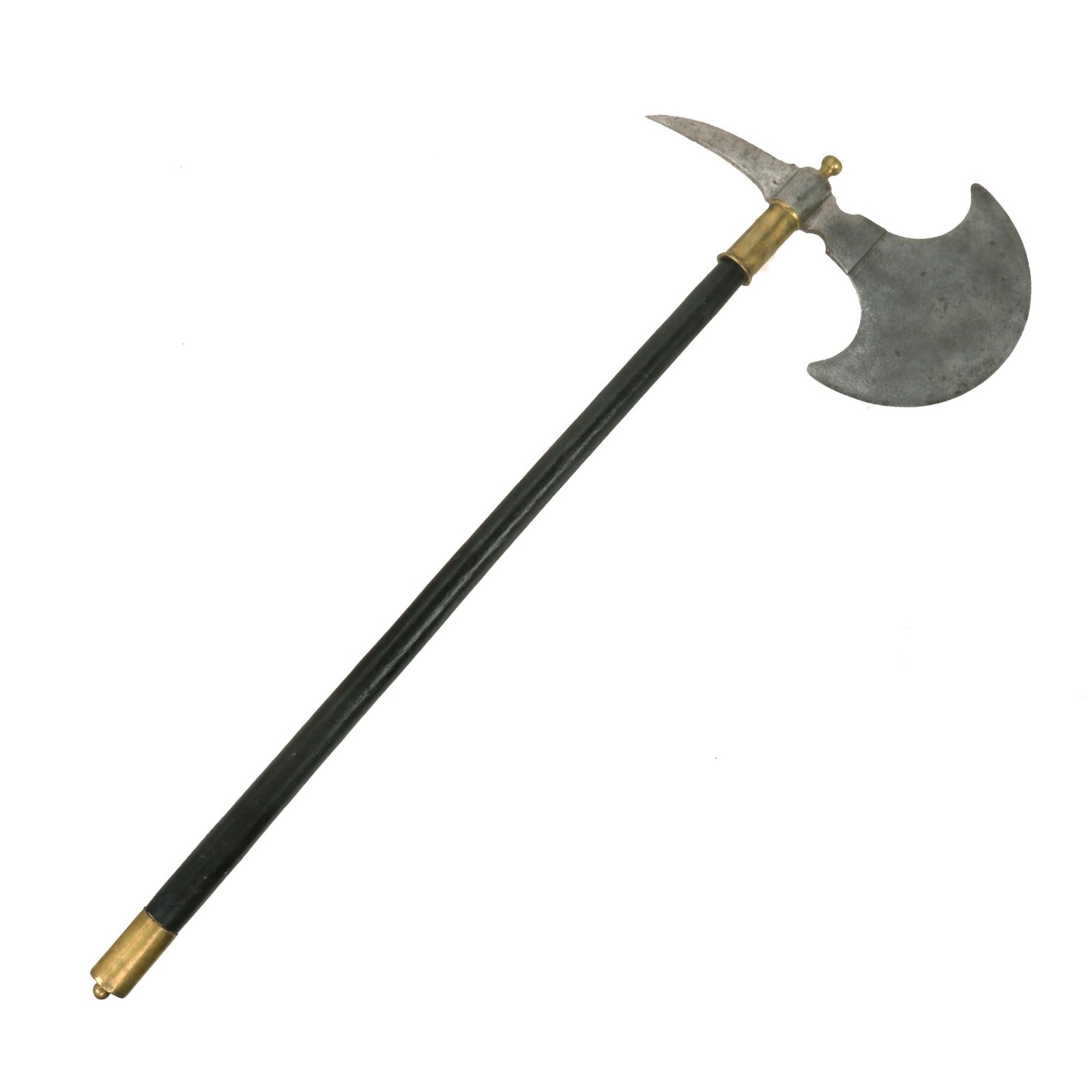 Buy Original French Napoleonic Crimean War Era Sapper’s Dress Parade Axe With Original Buff Leather Cover | Original Firearms Antique For Sale