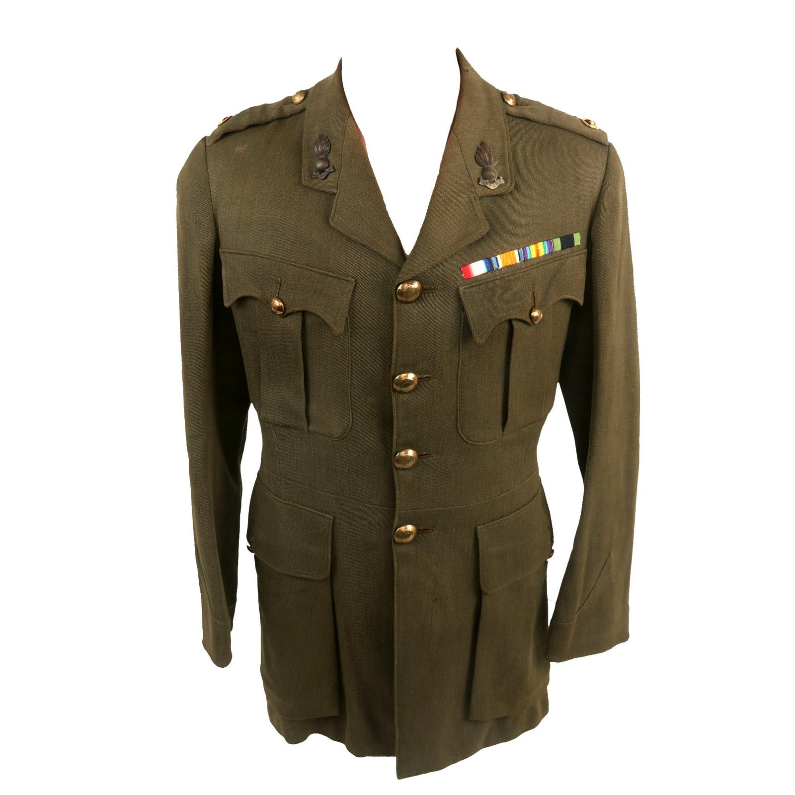 Buy Original British WWI Royal Engineers Model 1916 Uniform Tunic | Original Firearms Antique For Sale