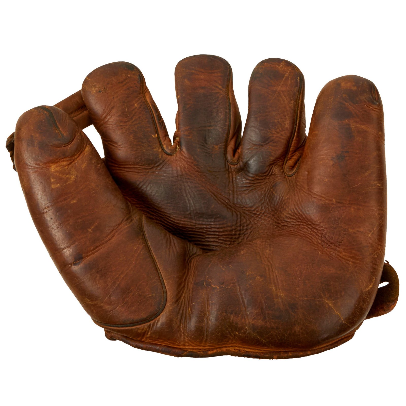 Buy Original U.S. WWII Army Special Services Marked Baseball Glove Mitt by Goldsmith | Original Firearms Antique For Sale