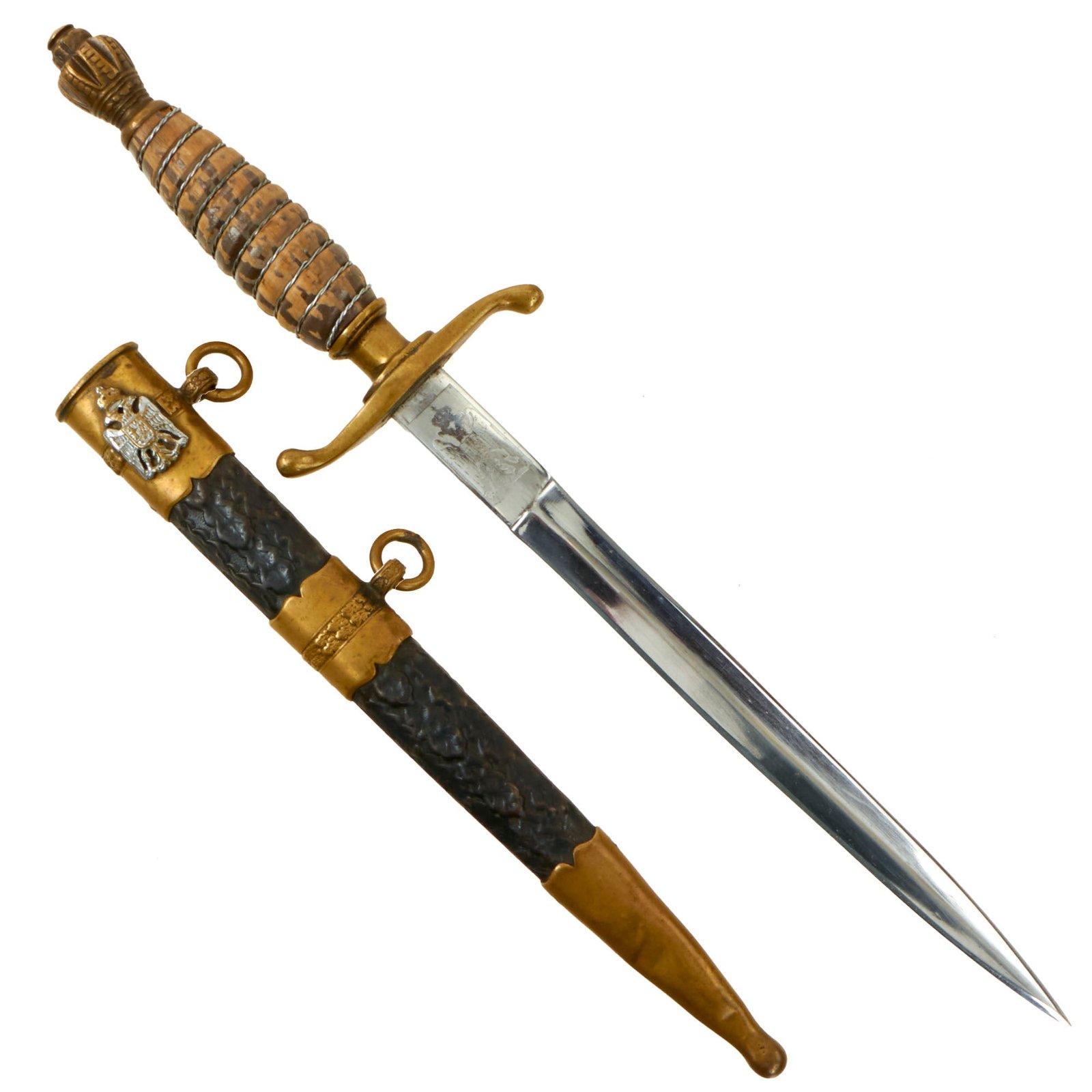 Buy Original Yugoslavian WWII M1939 Army Officer’s Dagger with Scabbard | Original Firearms Antique For Sale