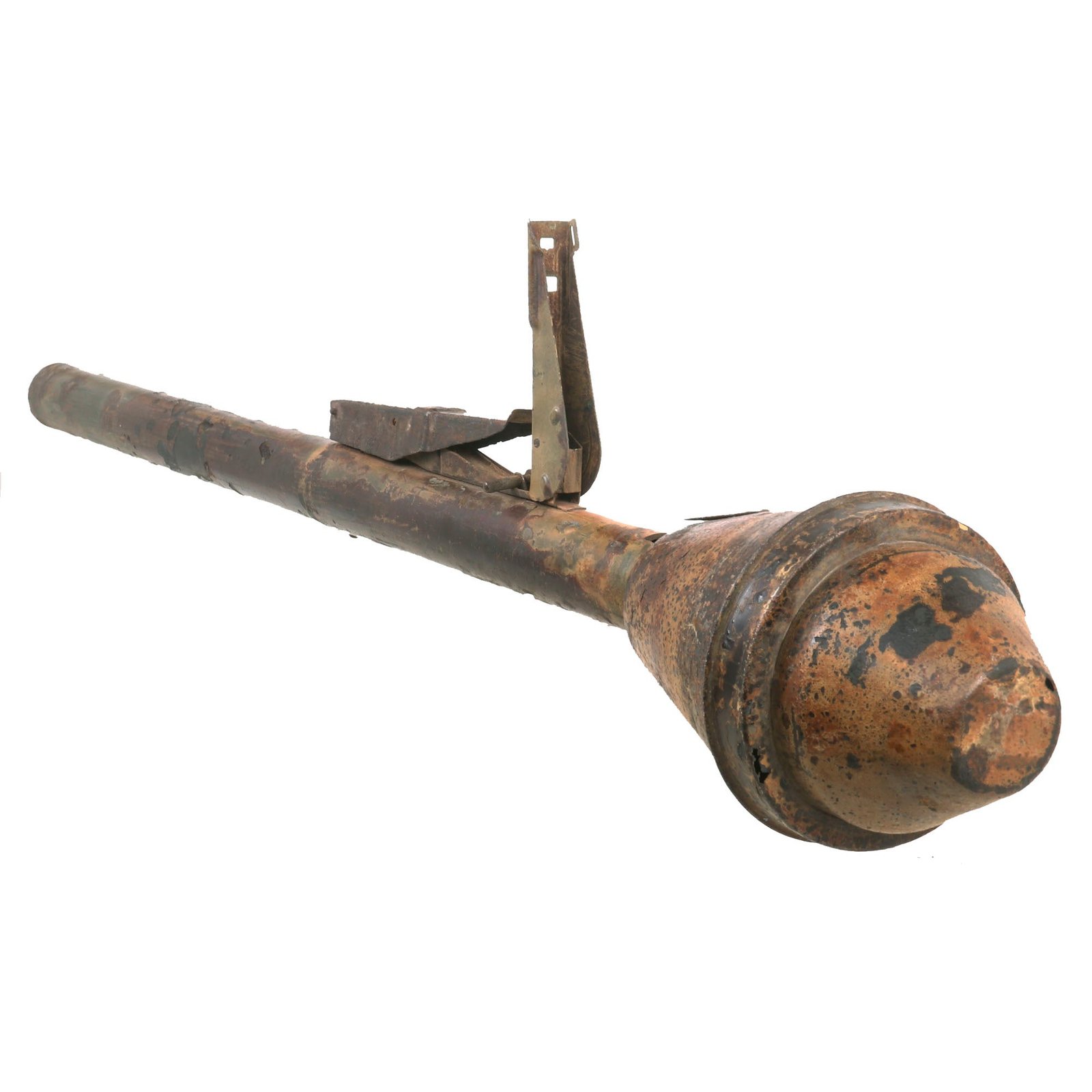 Buy Original German WWII Inert Panzerfaust 60 Anti-Tank Rocket with Launcher - Original Relic Paint & Markings | Original Firearms Antique For Sale