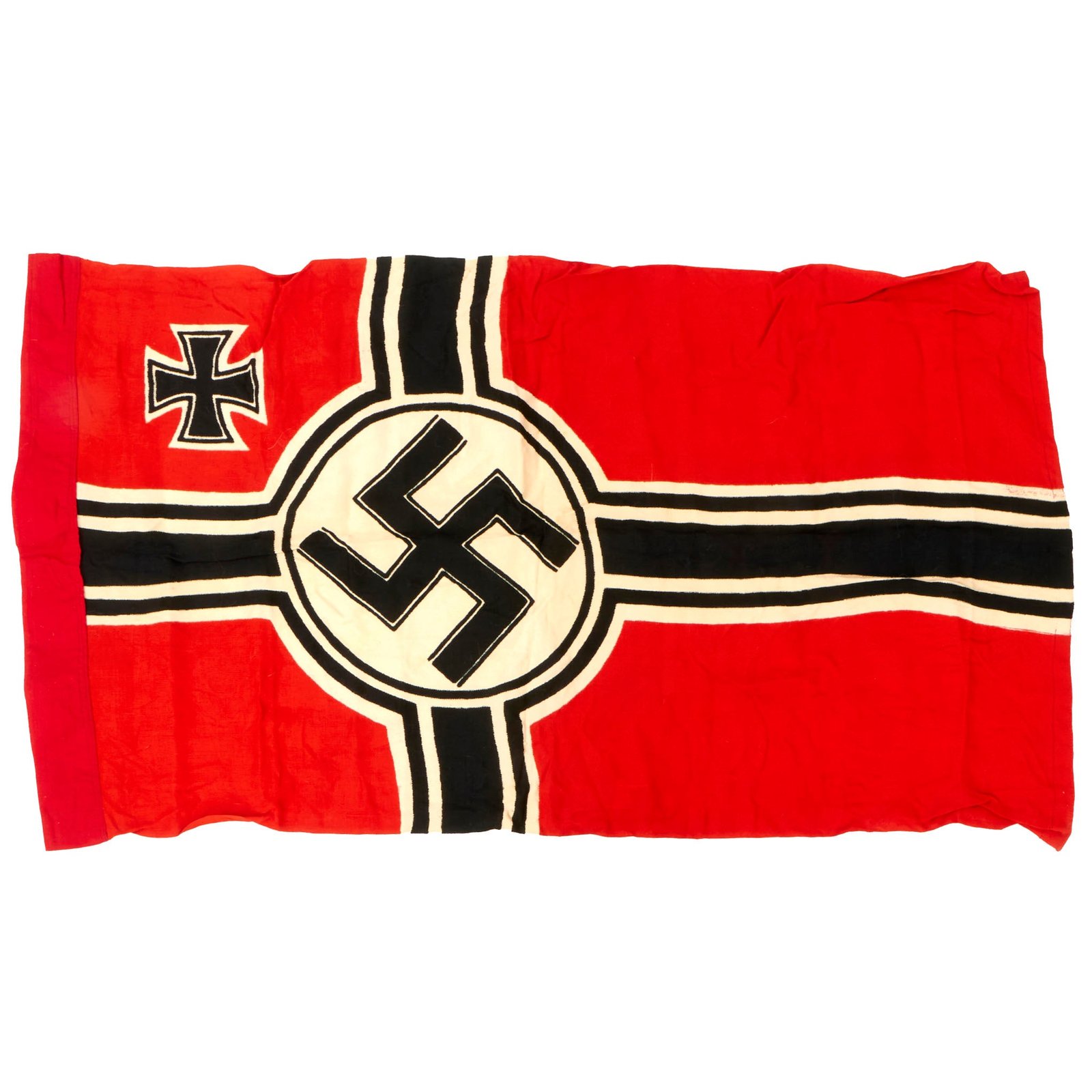 Buy Original German WWII Small 50cm x 85cm National Battle Flag - Reichskriegsflagge | Original Firearms Antique For Sale