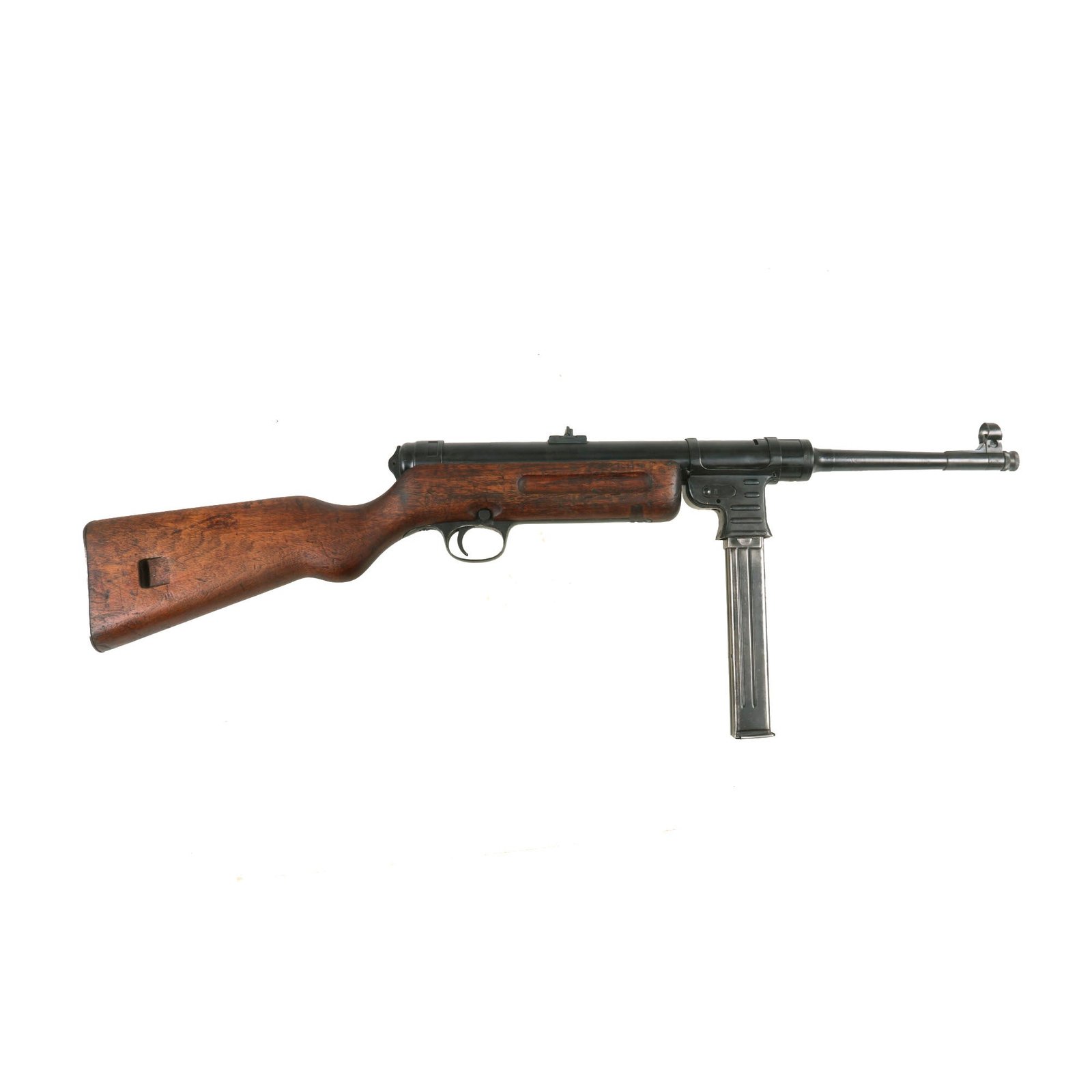 Buy Original German WWII MP-41 Display Submachine Gun Serial 14576 with Magazine - Schmeisser MP41 | Original Firearms Antique For Sale