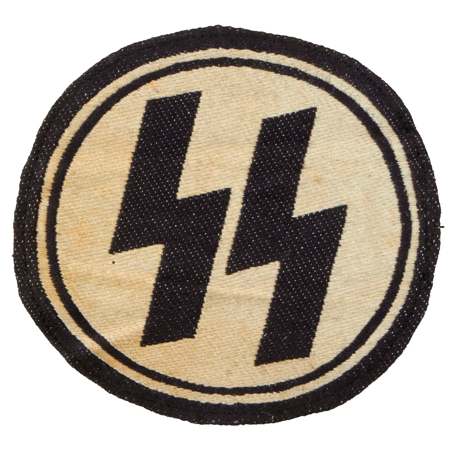 Buy Original Rare German WWII SS M35 Sports Shirt Patch with RZM Tag - Schutzstaffel | Original Firearms Antique For Sale