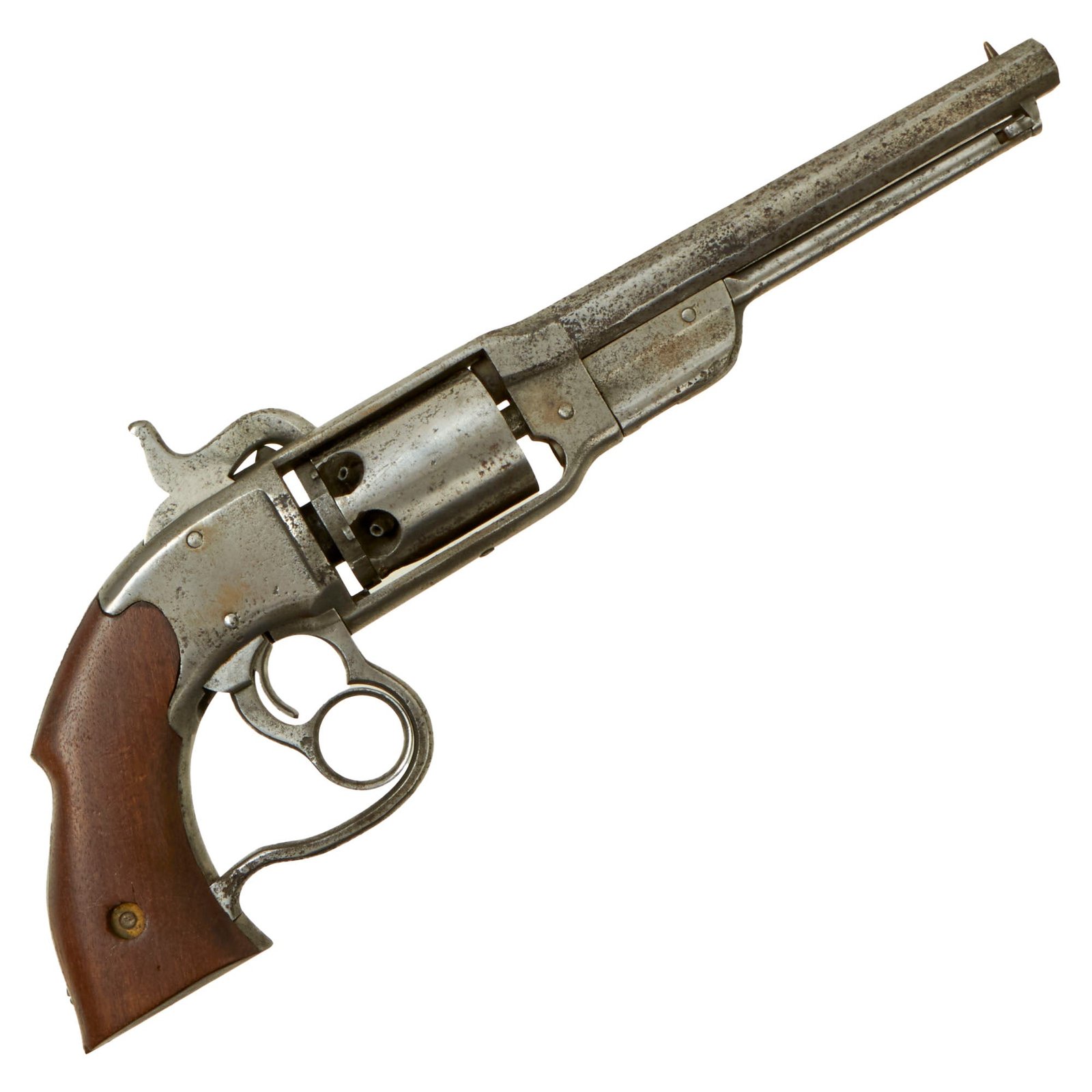 Buy Original U.S. Civil War Savage 1861 Navy Model .36 Caliber Percussion Revolver - Serial 1389 | Original Firearms Antique For Sale