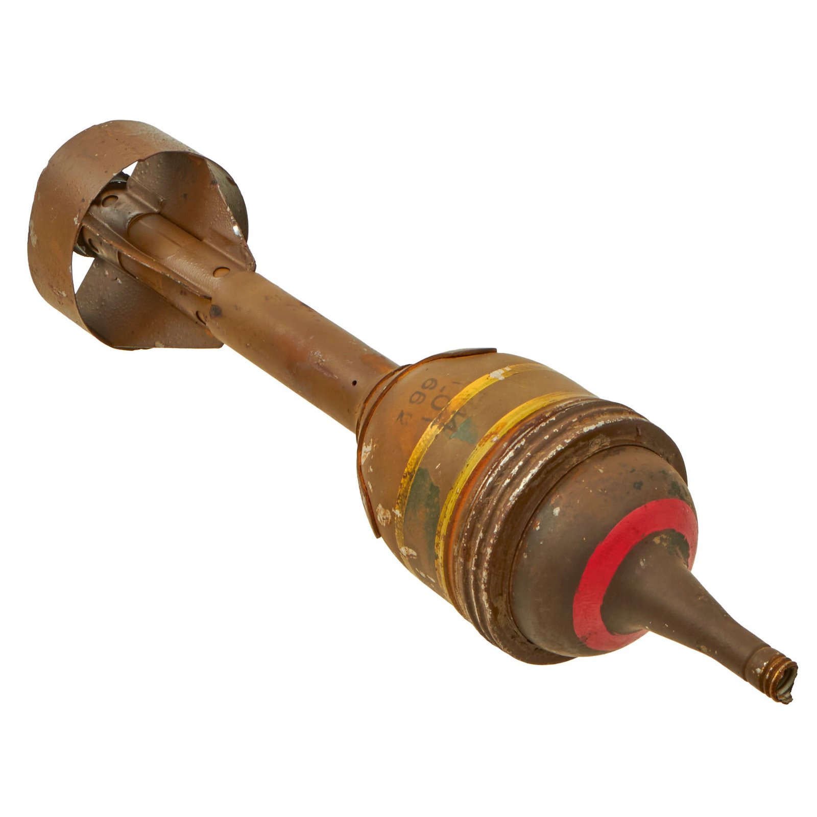 Buy Original WWII British Inert PIAT Anti-Tank Bomb Launcher Round - Dated May 1944 | Original Firearms Antique For Sale