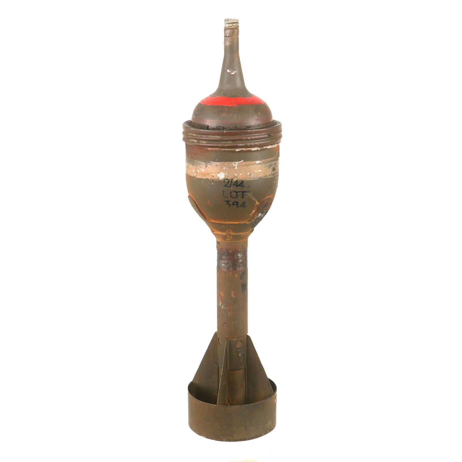 Buy Original WWII British Inert PIAT Anti-Tank Bomb Launcher Round - Dated February 1944 | Original Firearms Antique For Sale