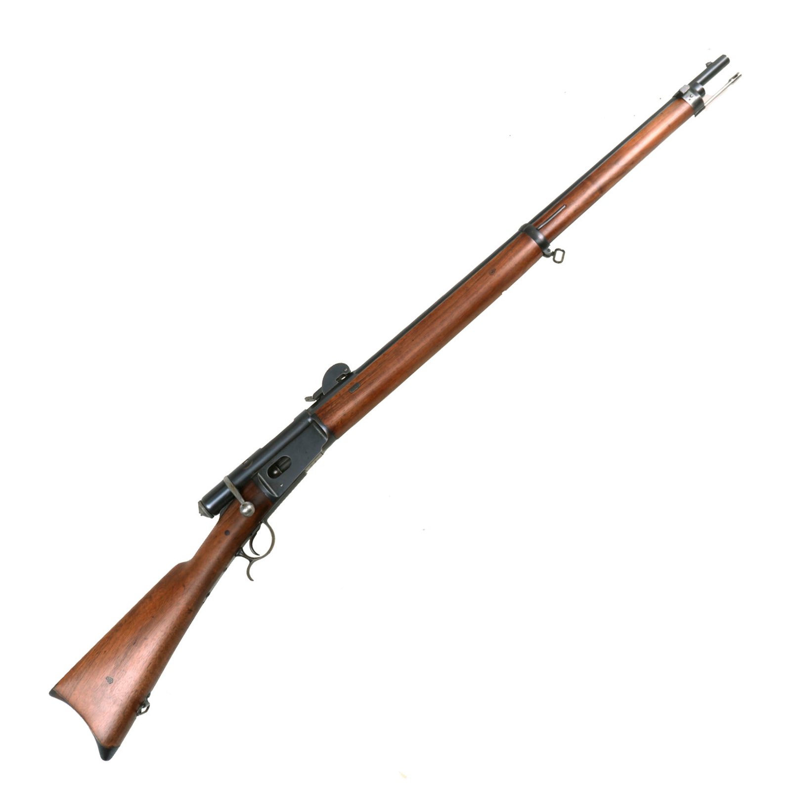 Buy Original Excellent Swiss Vetterli Repetiergewehr M1881 Magazine Infantry Rifle Serial 223282 by Waffenfabrik Bern - 10.35 x 47mm | Original Firearms Antique For Sale