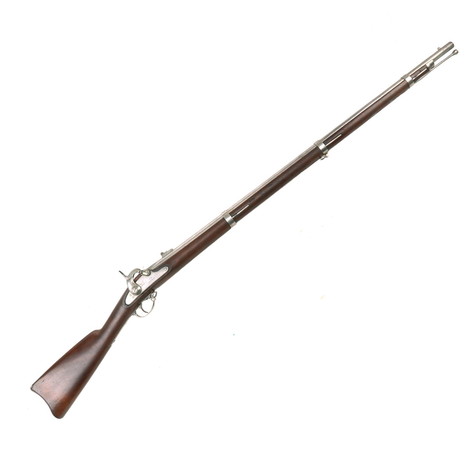 Buy Original U.S. Civil War Springfield Model 1861 Contract Rifled Musket by Norwich Arms Co. - Dated 1863 | Original Firearms Antique For Sale