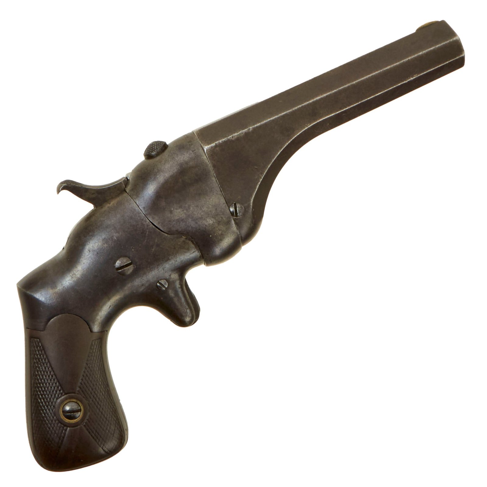 Buy Original U.S. Hammond "Bulldog" .44 Rimfire Pocket Pistol by Connecticut Arms & Mfg. Co. Serial 3491 - circa 1866 | Original Firearms Antique For Sale