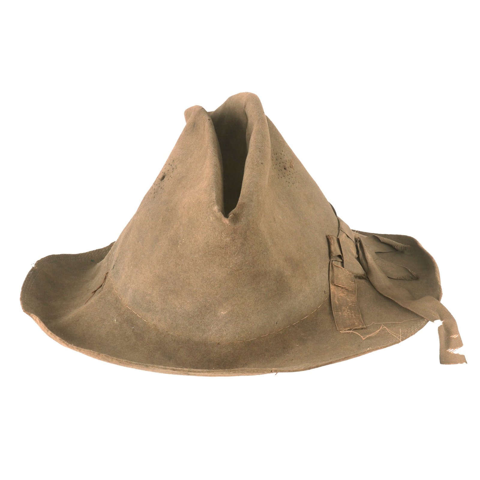 Buy Original U.S. Indian Wars Spanish-American War Model 1883 - 1889 Campaign Hat - Snowflake Vents | Original Firearms Antique For Sale