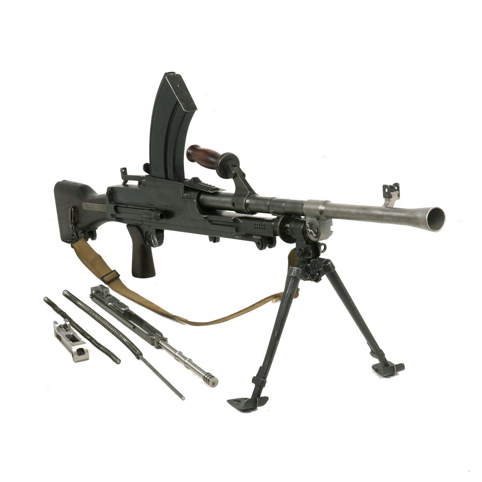 Buy Original WWII 1942 Dated British Bren MkI* Display Light Machine Gun by RSAF Enfield with Live MkI Barrel - Internals - Magazine | Original Firearms Antique For Sale