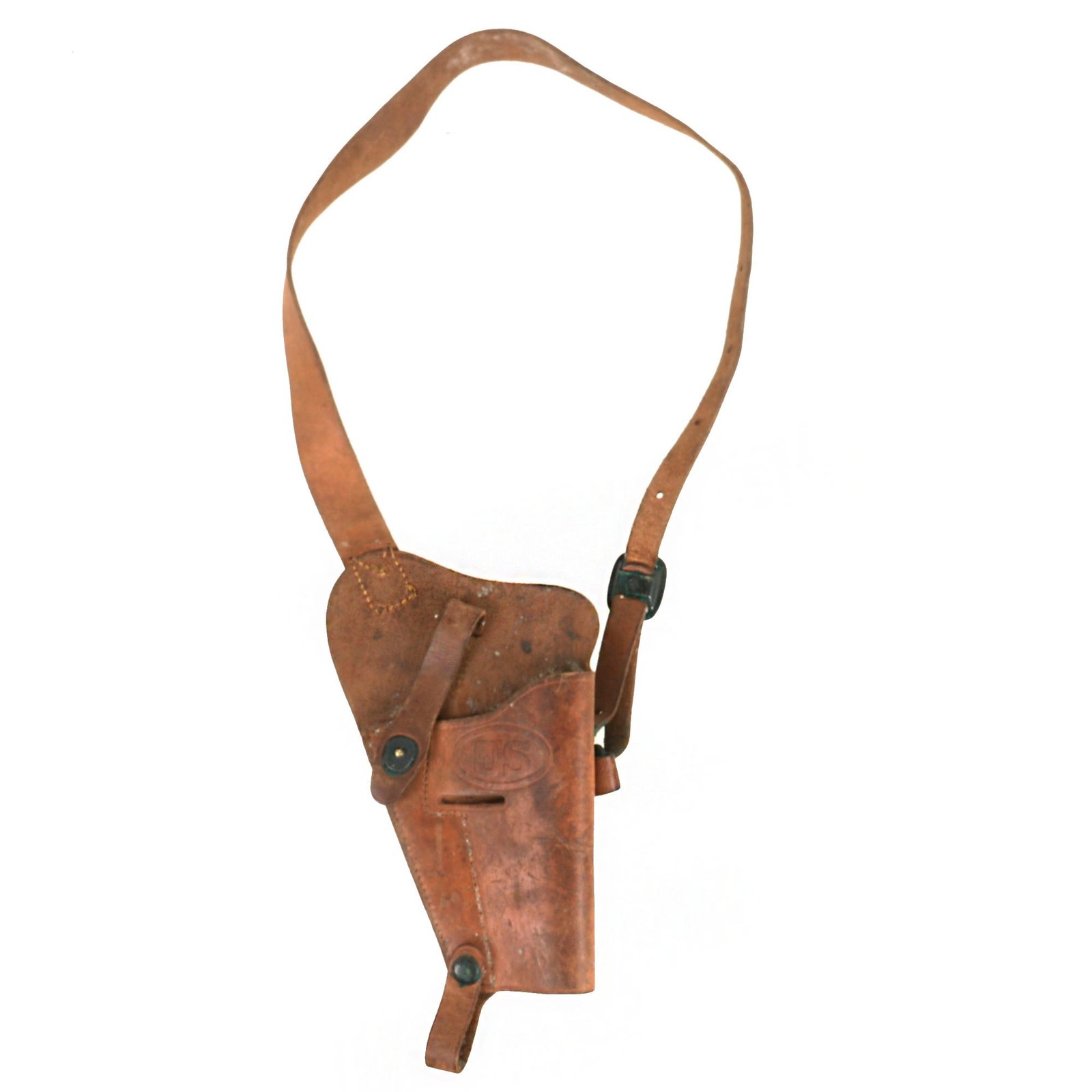 Buy Original U.S. WWII M3 Colt 1911 .45 Tanker Shoulder Holster by Enger-Kress | Original Firearms Antique For Sale
