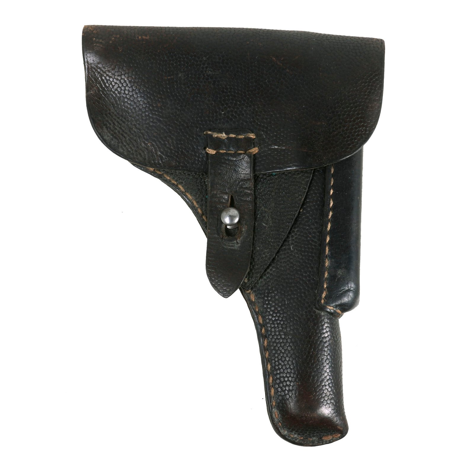 Buy Original German WWII FN Model 1922 Black Pebble Grain Drop Holster | Original Firearms Antique For Sale