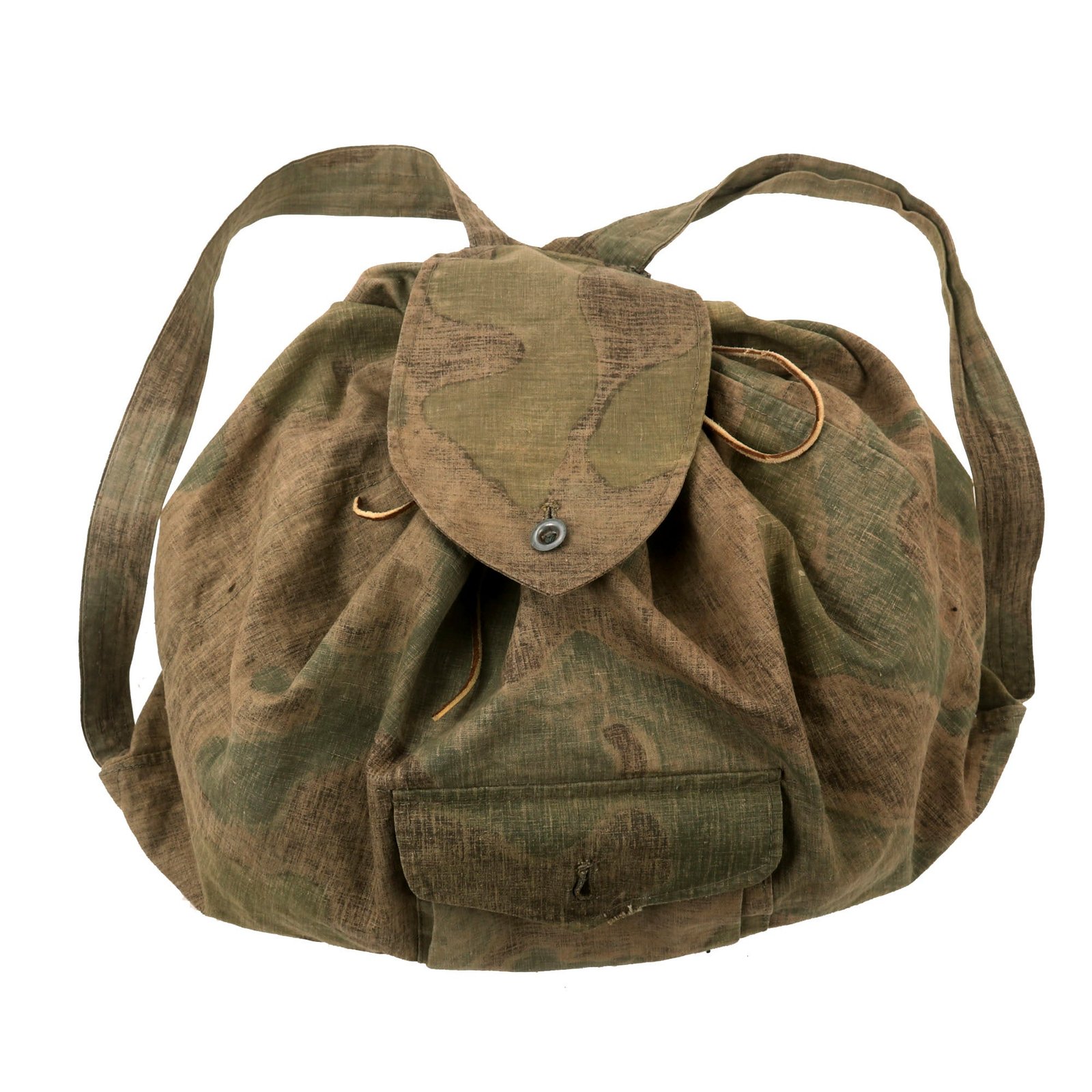 Buy Original German WWII M41 Tornister Made from Italian Camouflage | Original Firearms Antique For Sale