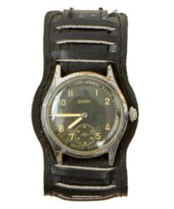 Buy Original German WWII Wehrmacht D-H Wrist Watch by Silvana - Fully Functional | Original Firearms Antique For Sale