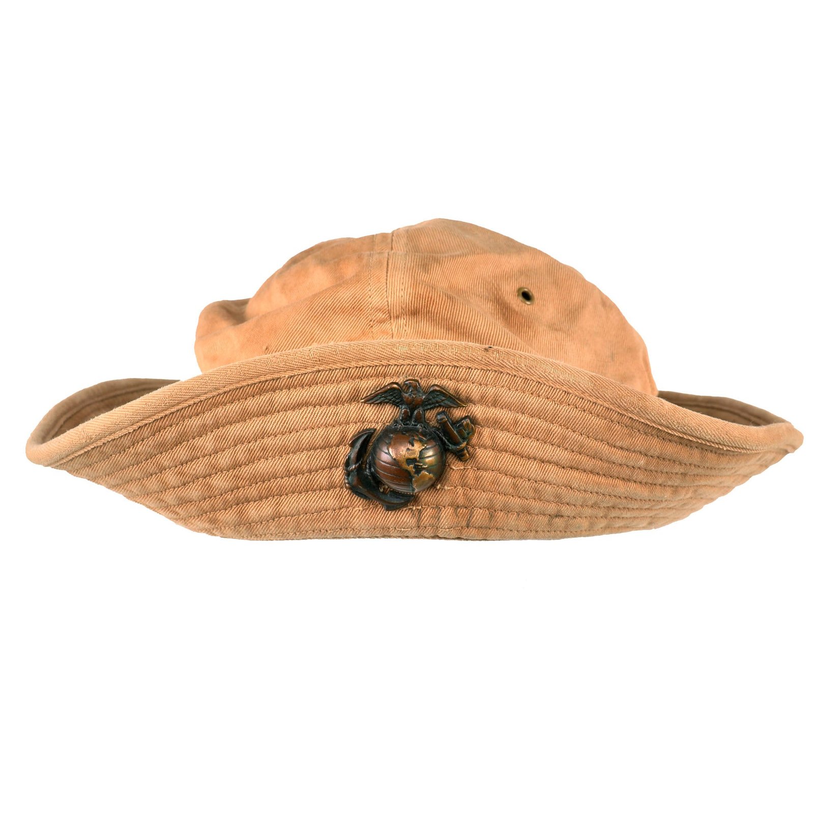 Buy Original U.S. WWII U.S.M.C. Daisy Mae Fatigue Cap with EGA on Upturned Brim | Original Firearms Antique For Sale