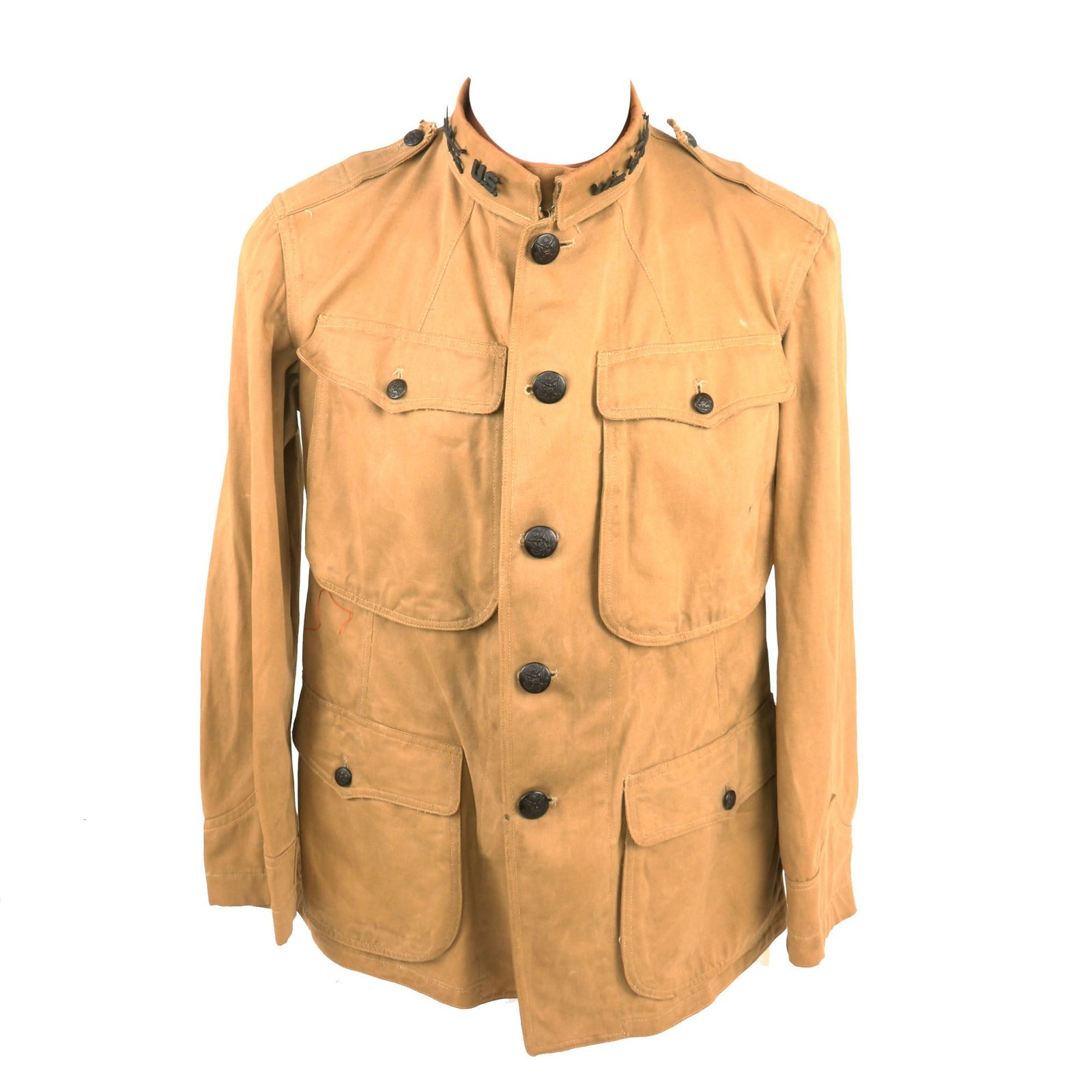 Buy Original U.S. Pre-WWI 9th Cavalry Buffalo Soldiers M1902 Khaki Uniform - Segregated African American Regiment | Original Firearms Antique For Sale