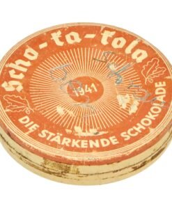 Buy Original German WWII Scho-Ka-Kola Chocolate Tin Dated 1941 - Wehrmacht Packaging | Original Firearms Antique For Sale