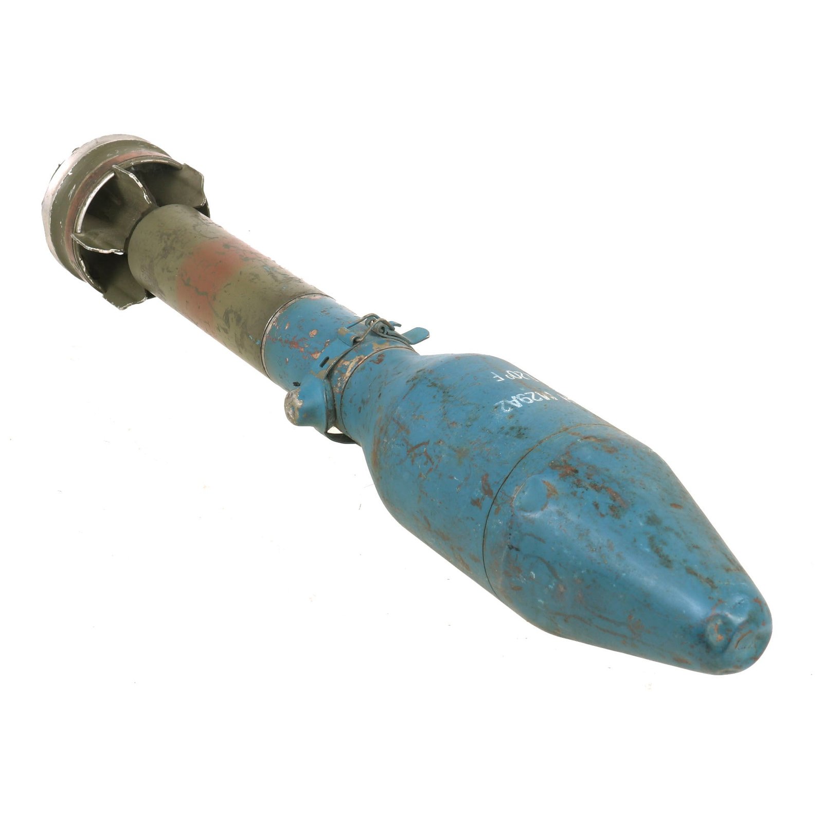 Buy Original U.S. Vietnam War M20 A1 B1 3.5 Inch Super Bazooka M29A2 Inert Practice Rocket - Dated 1973 | Original Firearms Antique For Sale