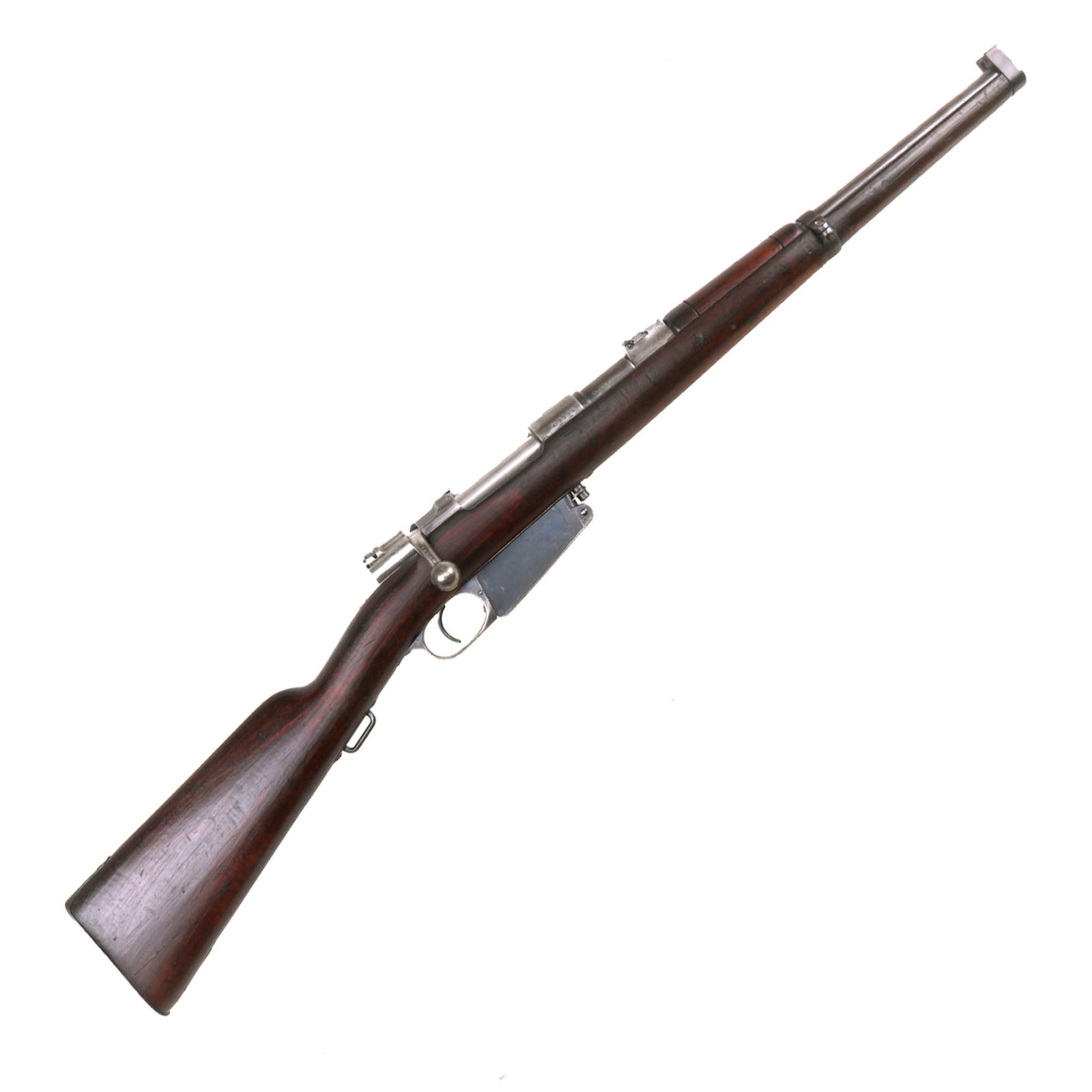 Buy Original German Made M1891 Argentine Mauser Carbine by Ludwig Loewe with Matching Serial A 7770 & Intact Crest - Made in 1895 | Original Firearms Antique For Sale