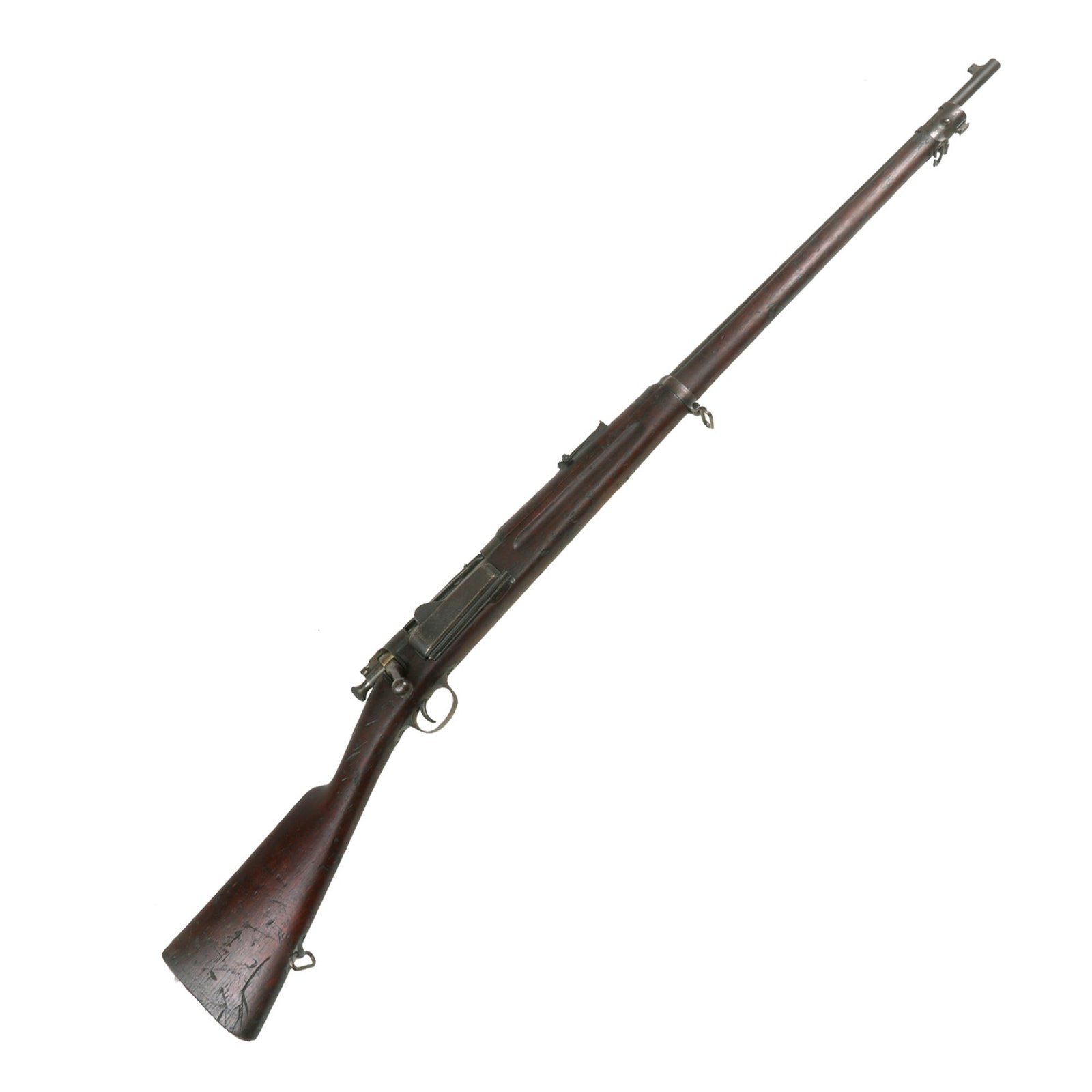 Buy Original U.S. Springfield Model 1892 Krag-Jørgensen Rifle Serial 23975 Converted to M1896 - Made in 1895 | Original Firearms Antique For Sale