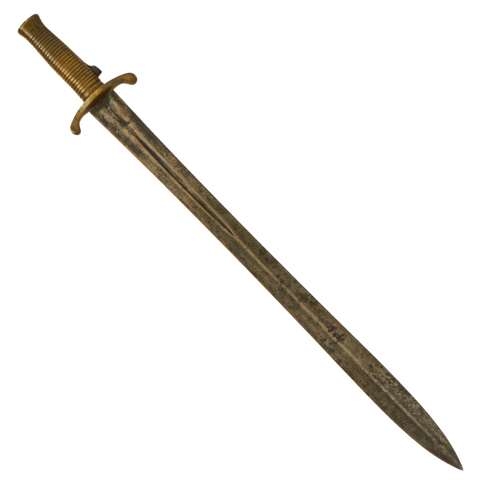 Buy Original British Second Pattern P-1848 Brunswick Rifle Bayonet By Enfield | Original Firearms Antique For Sale