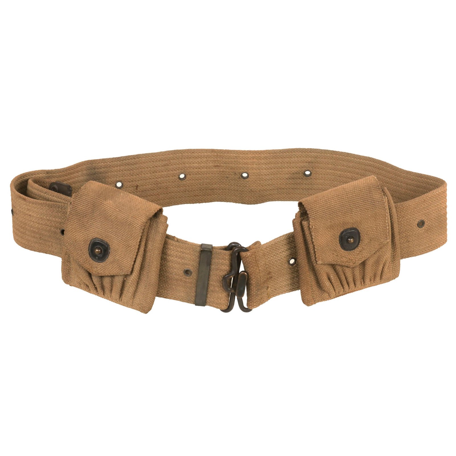 Buy Original U.S. WWI Army Model 1917 Enlisted Garrison Belt with Ammunition Pouches | Original Firearms Antique For Sale