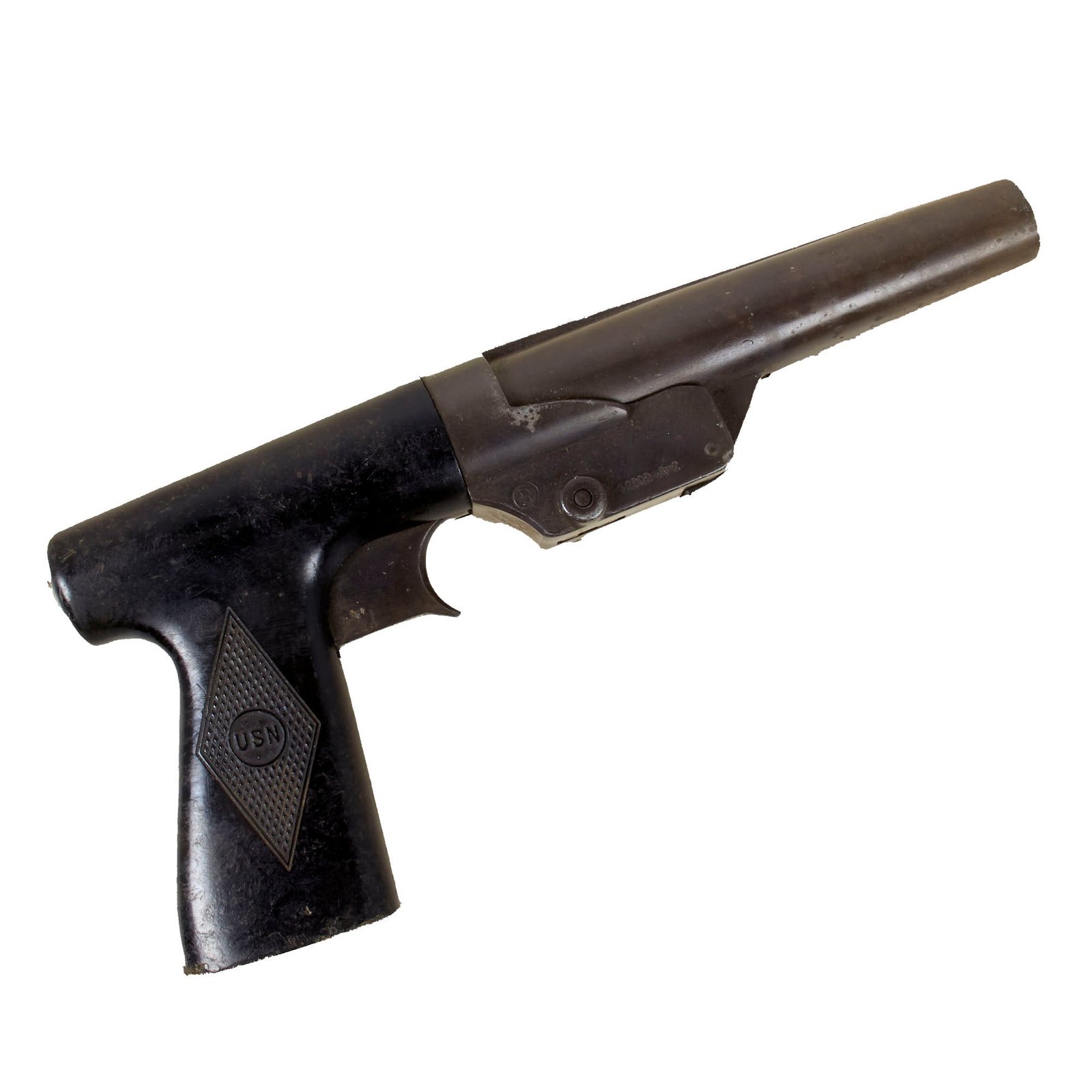 Original WWII U.S. Navy 10 Gauge Sedgley Mark 5 Signal Flare Pistol - Dated 1942