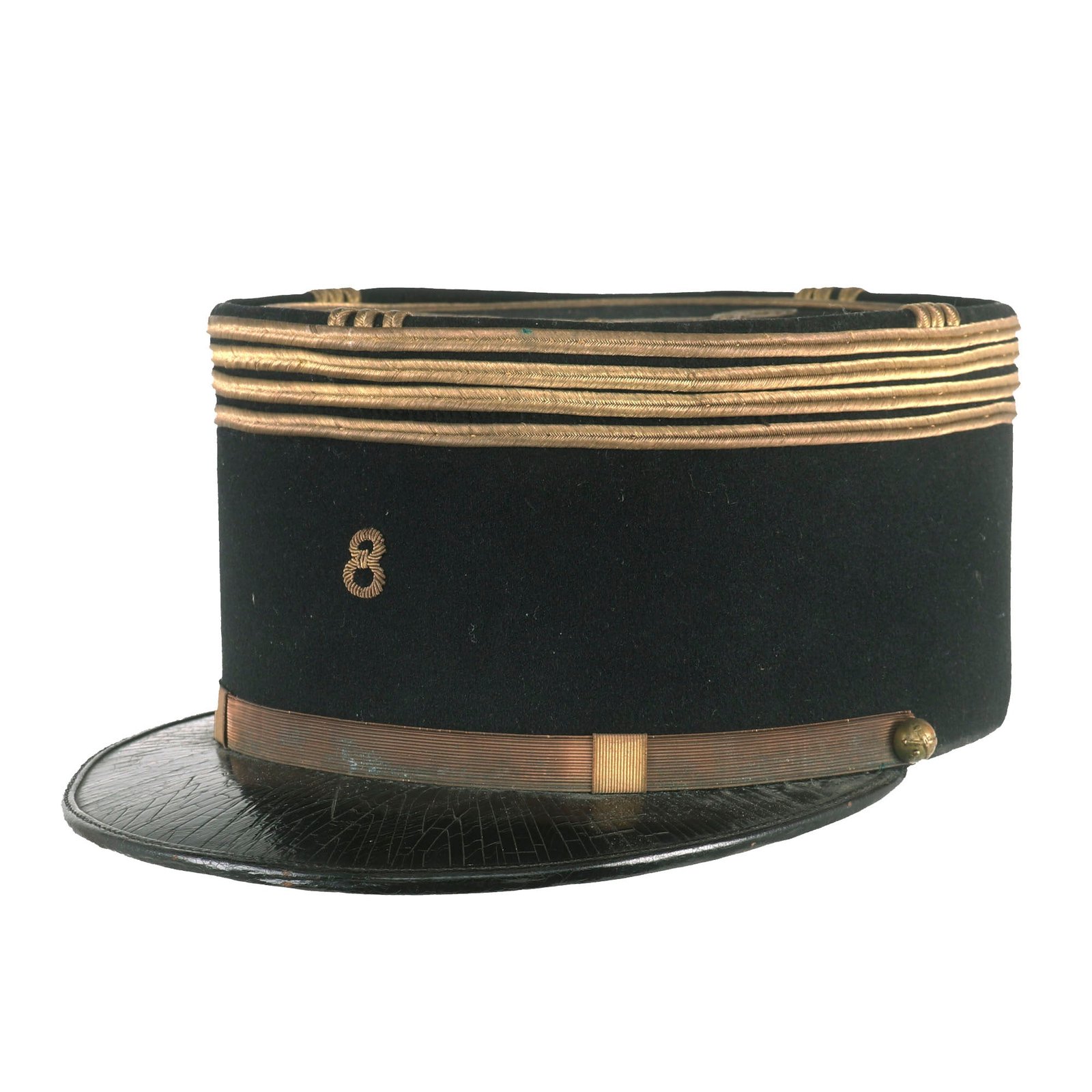 Buy Original French WWI Era Model 1886  8th Artillery Officers Kepi | Original Firearms Antique For Sale