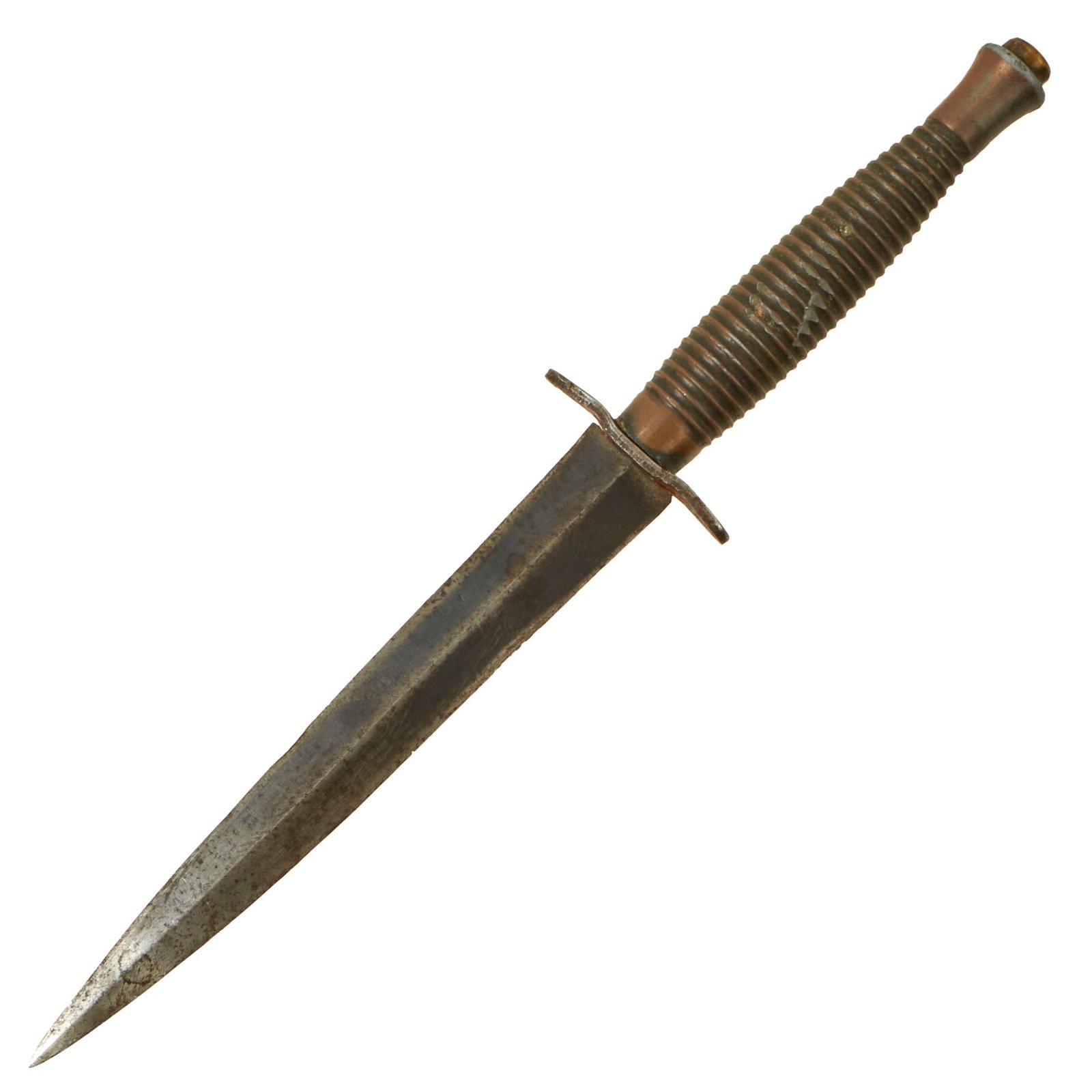 Buy Original British Early Post War 3rd Pattern Fairbairn Sykes Fighting Knife - Marked Sheffield England | Original Firearms Antique For Sale