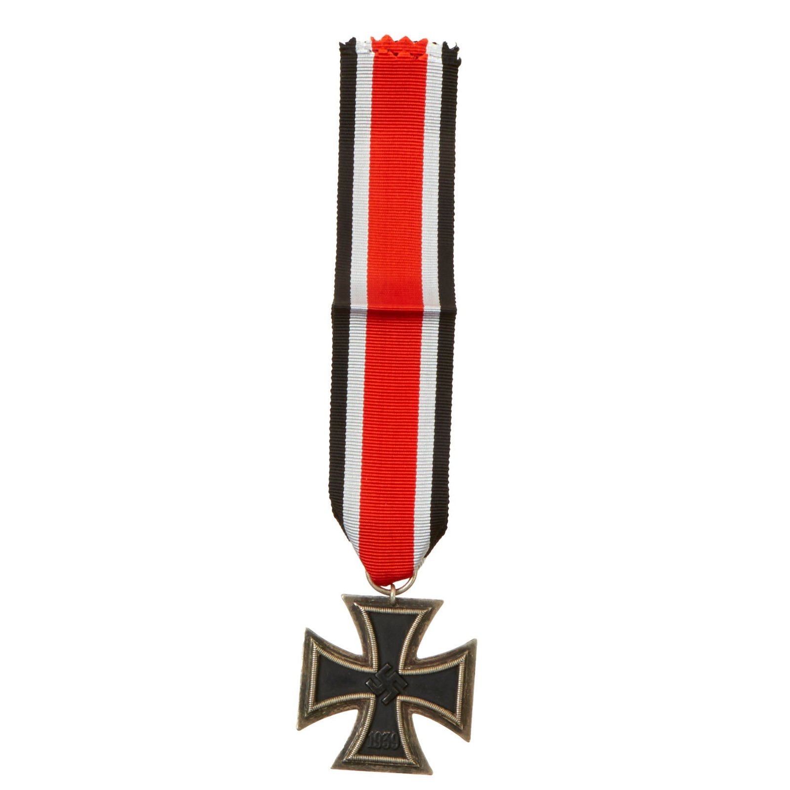Buy Original German WWII Wehrmacht Iron Cross 2nd Class 1939 with Replacement Ribbon - EKII | Original Firearms Antique For Sale