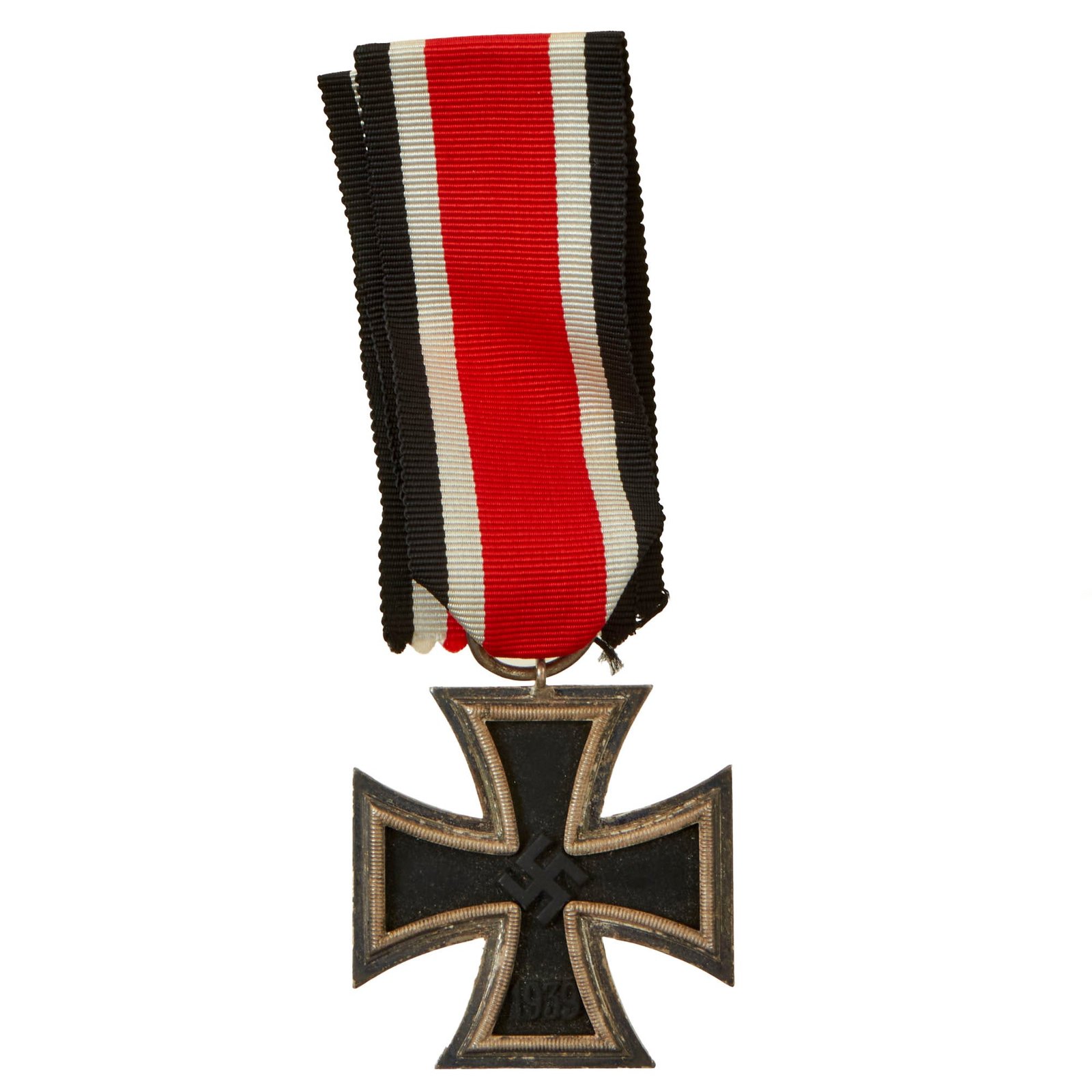 Buy Original German WWII Wehrmacht Iron Cross 2nd Class 1939 by Working Group for Army Supplies with Ribbon - EKII | Original Firearms Antique For Sale